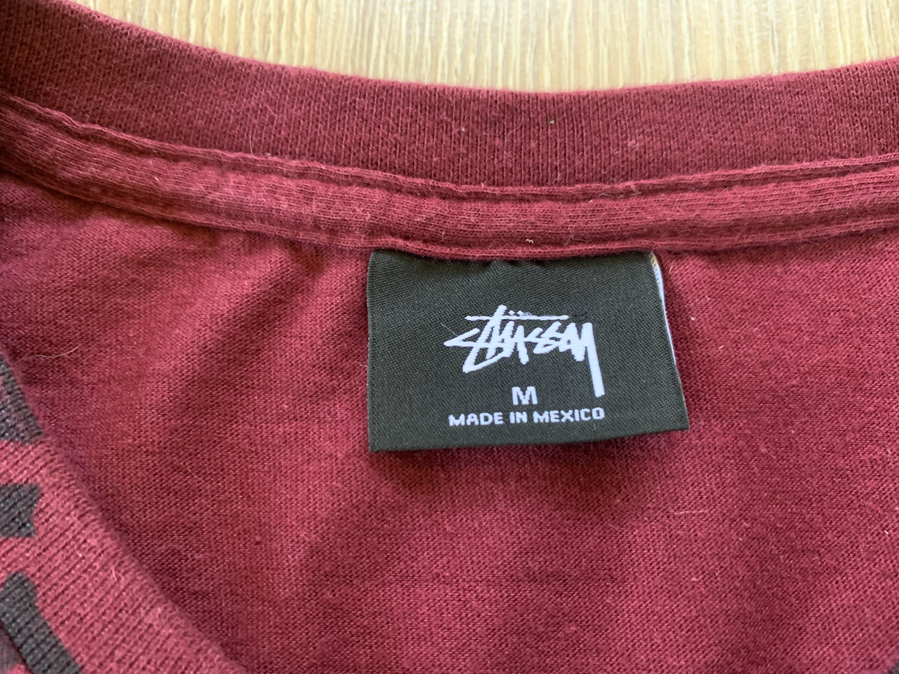Stussy Rare Stussy x A Tribe Called Quest Tribal AOP Red T Shirt Size US M / EU 48-50 / 2 - 6 Thumbnail