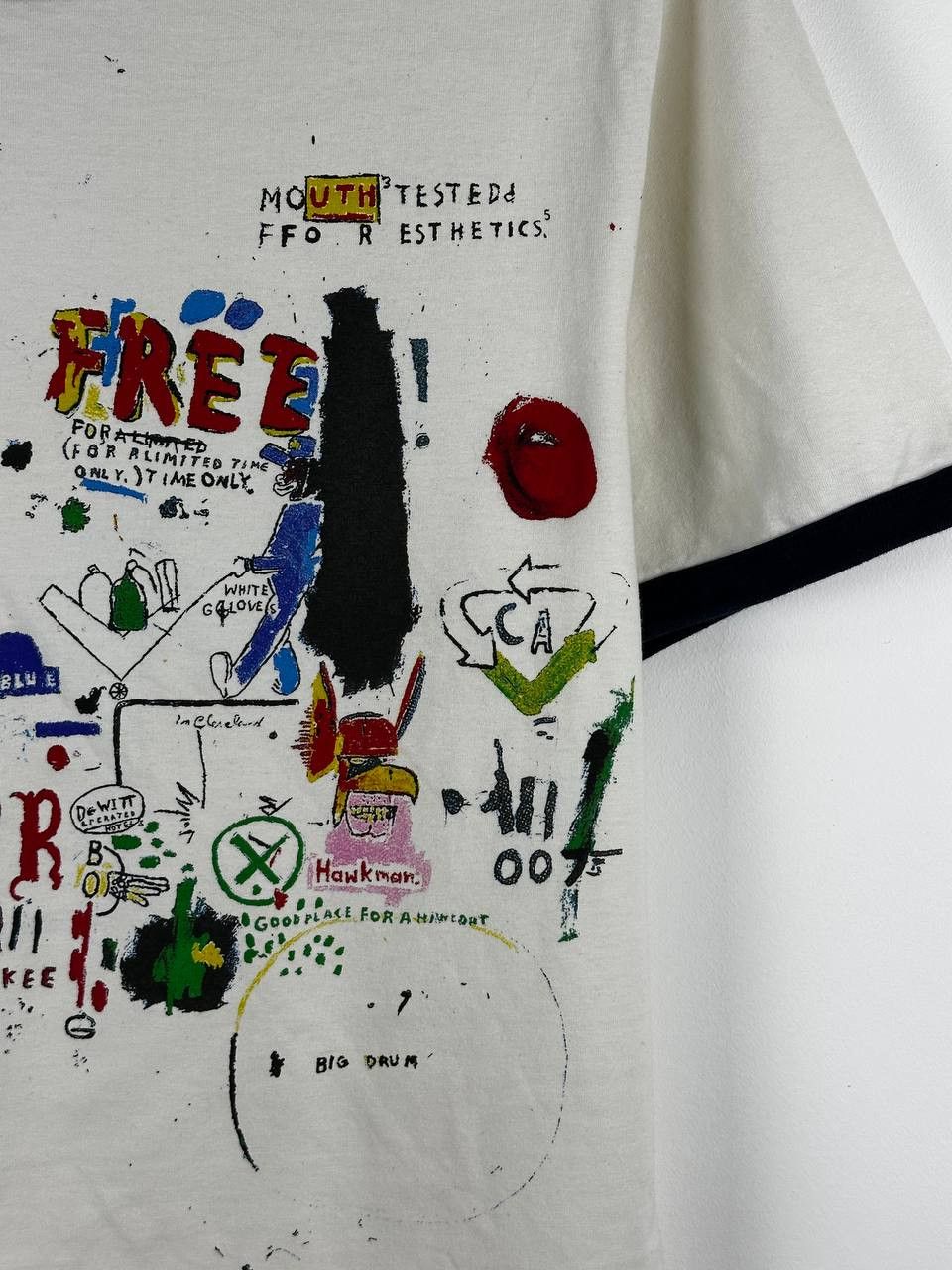 Japanese Brand × Uniqlo JEAN MICHEL BASQUIAT x UNIQLO Art T shirt Size US L / EU 52-54 / 3 - 5 Thumbnail
