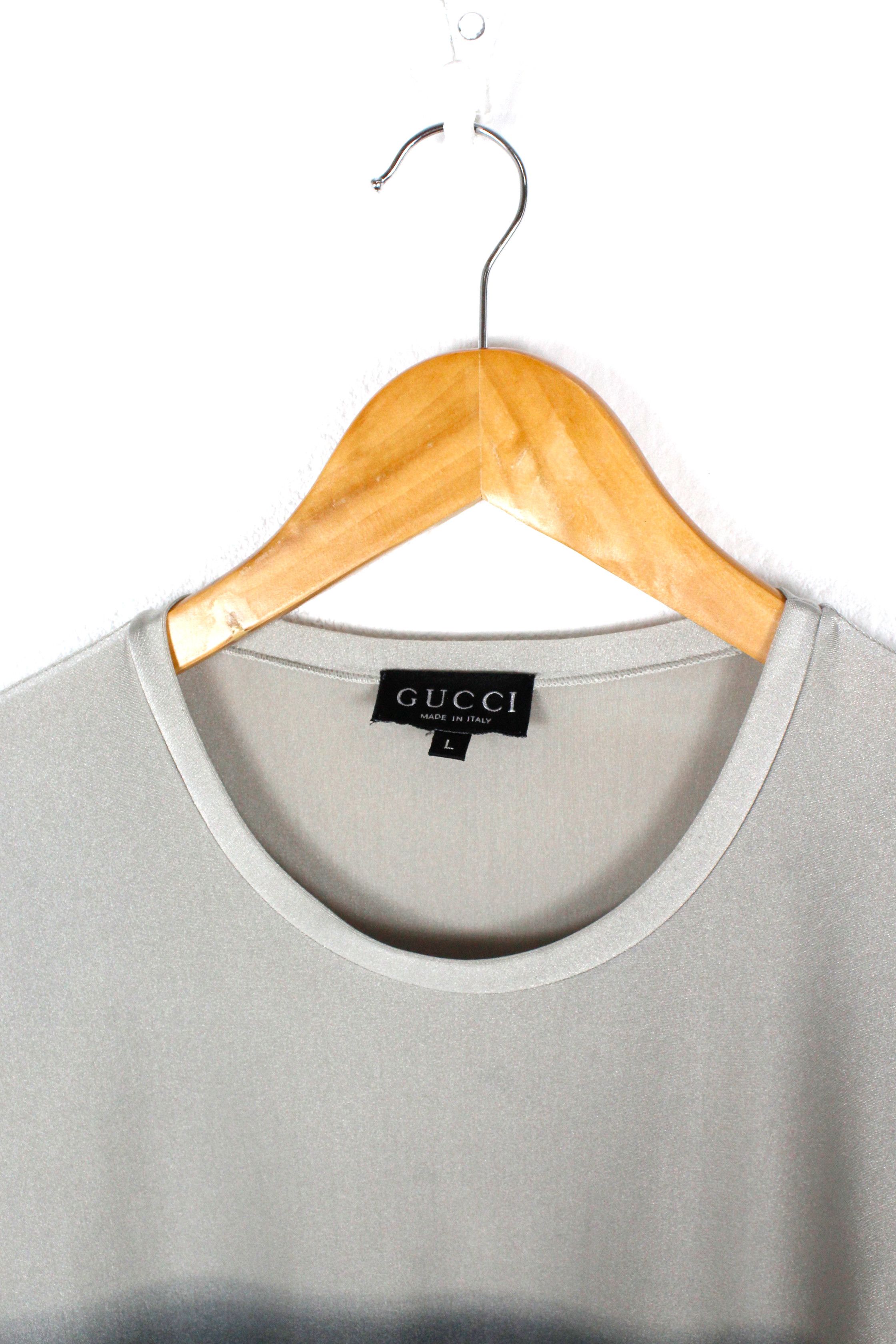 Gucci × Tom Ford Gucci by Tom Ford Gradation Nylon T-shirt Tee L 90s Size L / US 10 / IT 46 - 3 Thumbnail