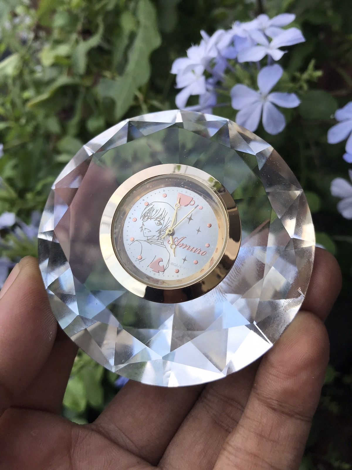 Anime DETECTIVE CONAN AMURO TOURU CRYSTALS DIAMOND WATCH Size ONE SIZE - 1 Thumbnail
