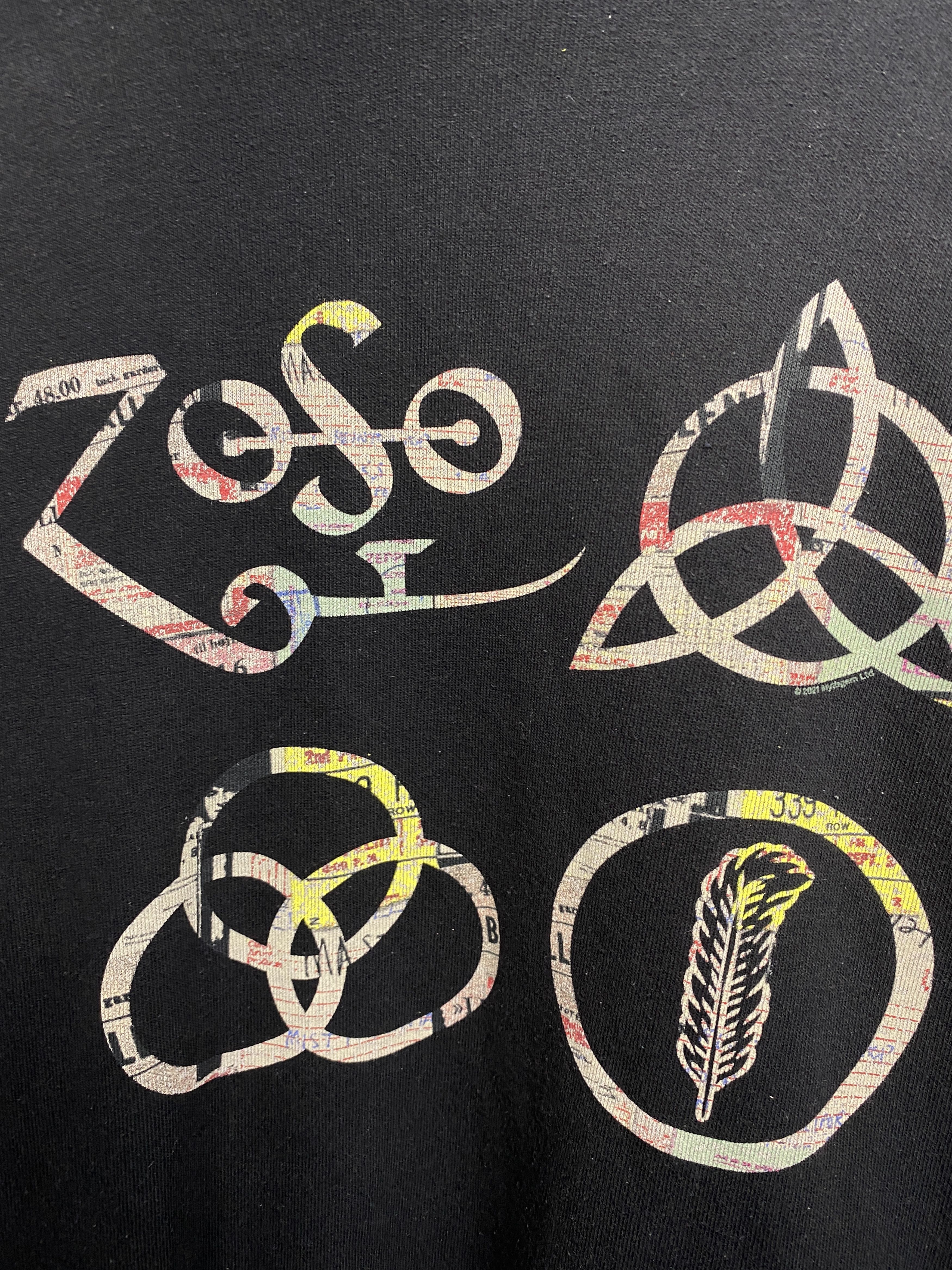 Band Tees × Led Zeppelin Led Zeppelin Vintage Mens Rock Band T-Shirt Size US L / EU 52-54 / 3 - 8 Thumbnail