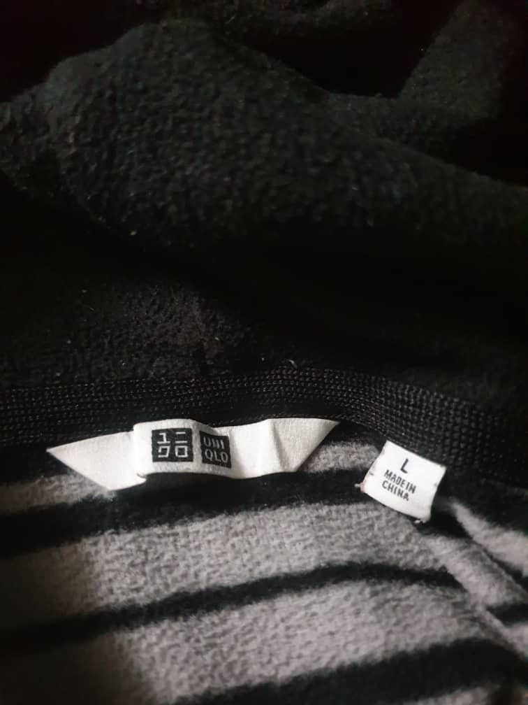 Uniqlo Uniqlo stripe hoodie sweater Size L / US 10 / IT 46 - 2 Thumbnail