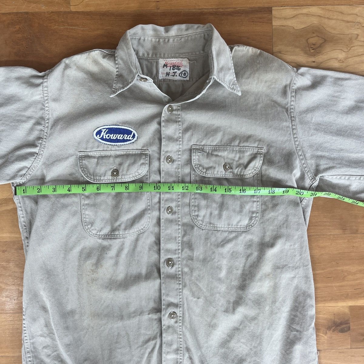 Other 1950’s USA Khaki Workwear Shirt Size US M / EU 48-50 / 2 - 6 Thumbnail