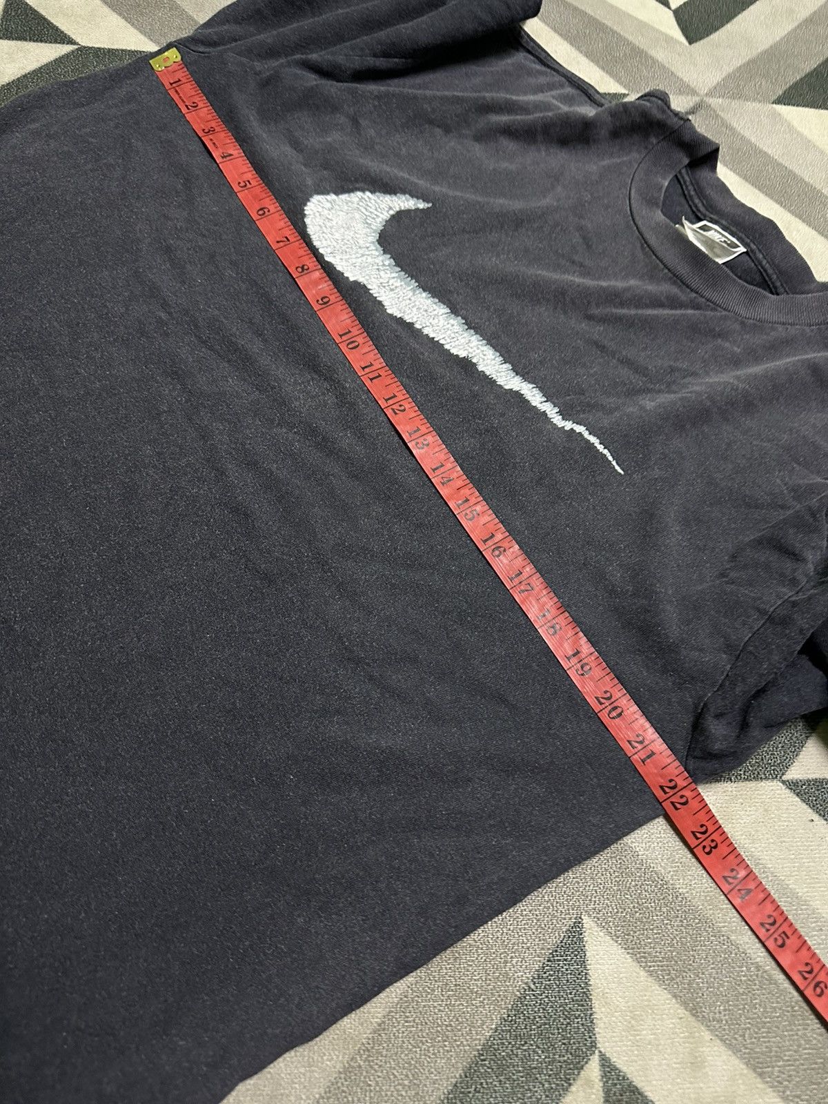 Nike Vintage 90s Nike swoosh tshirt Size US M / EU 48-50 / 2 - 5 Thumbnail