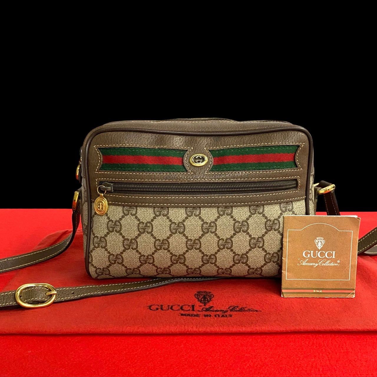 Gucci Gucci Shoulder Bag Brown Leather Size ONE SIZE - 1 Thumbnail