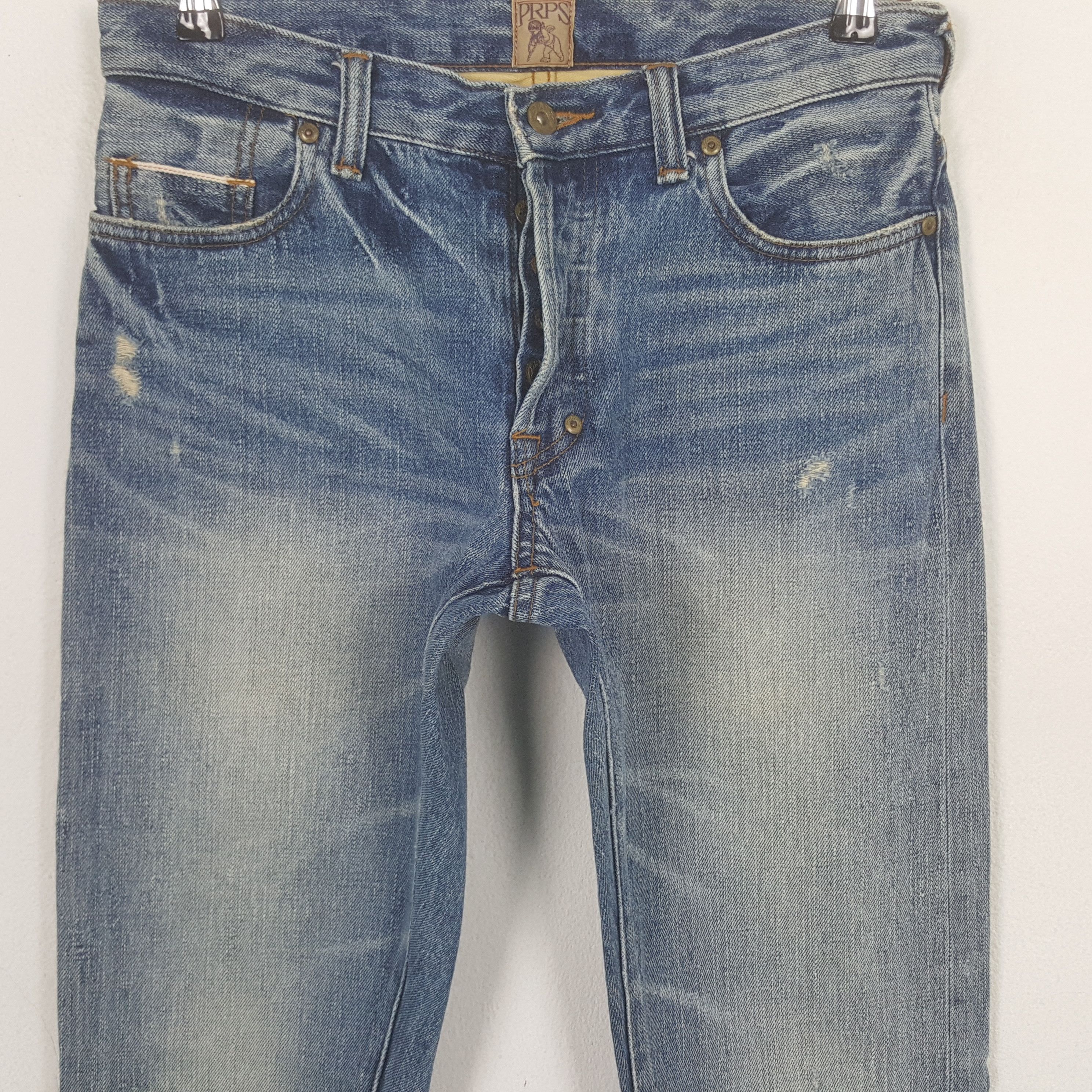 Prps Vintage Prps Japanese Brand Denim Jeans C297N16 Size US 31 - 2 Thumbnail