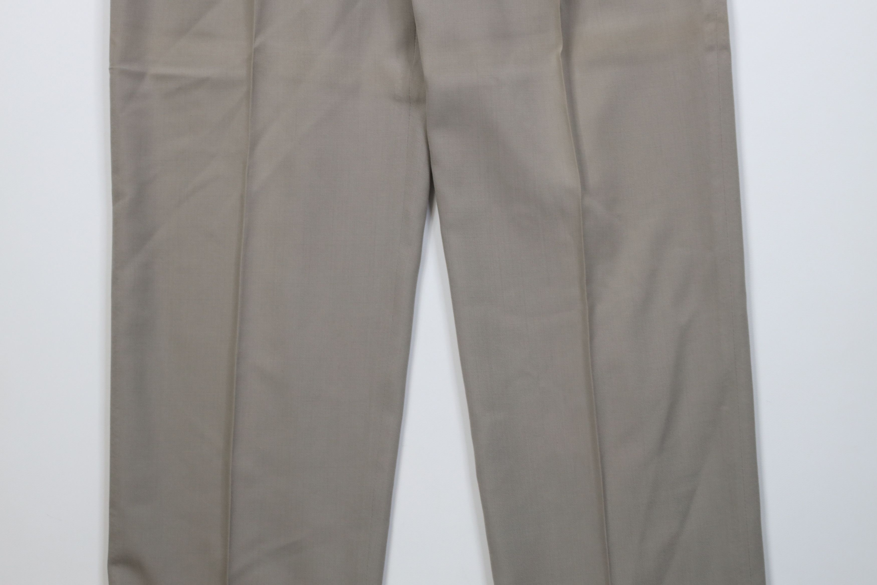 Christian Dior Monsieur Vintage 90s Christian Dior Wool Wide Leg Chino Pants USA Size US 32 / EU 48 - 3 Thumbnail