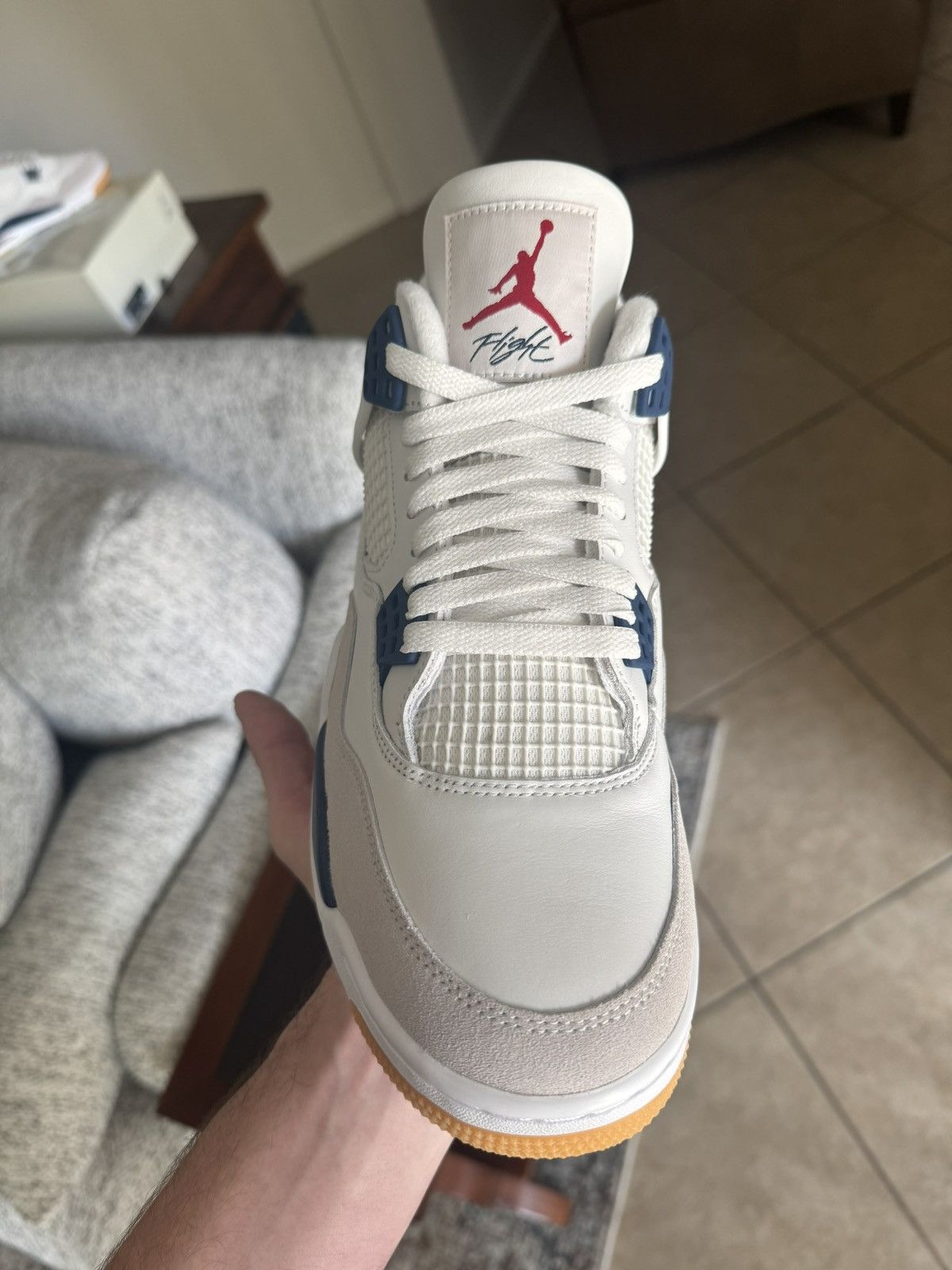 Nike SB SB Jordan 4 Navy Size US 11 / EU 44 - 6 Thumbnail