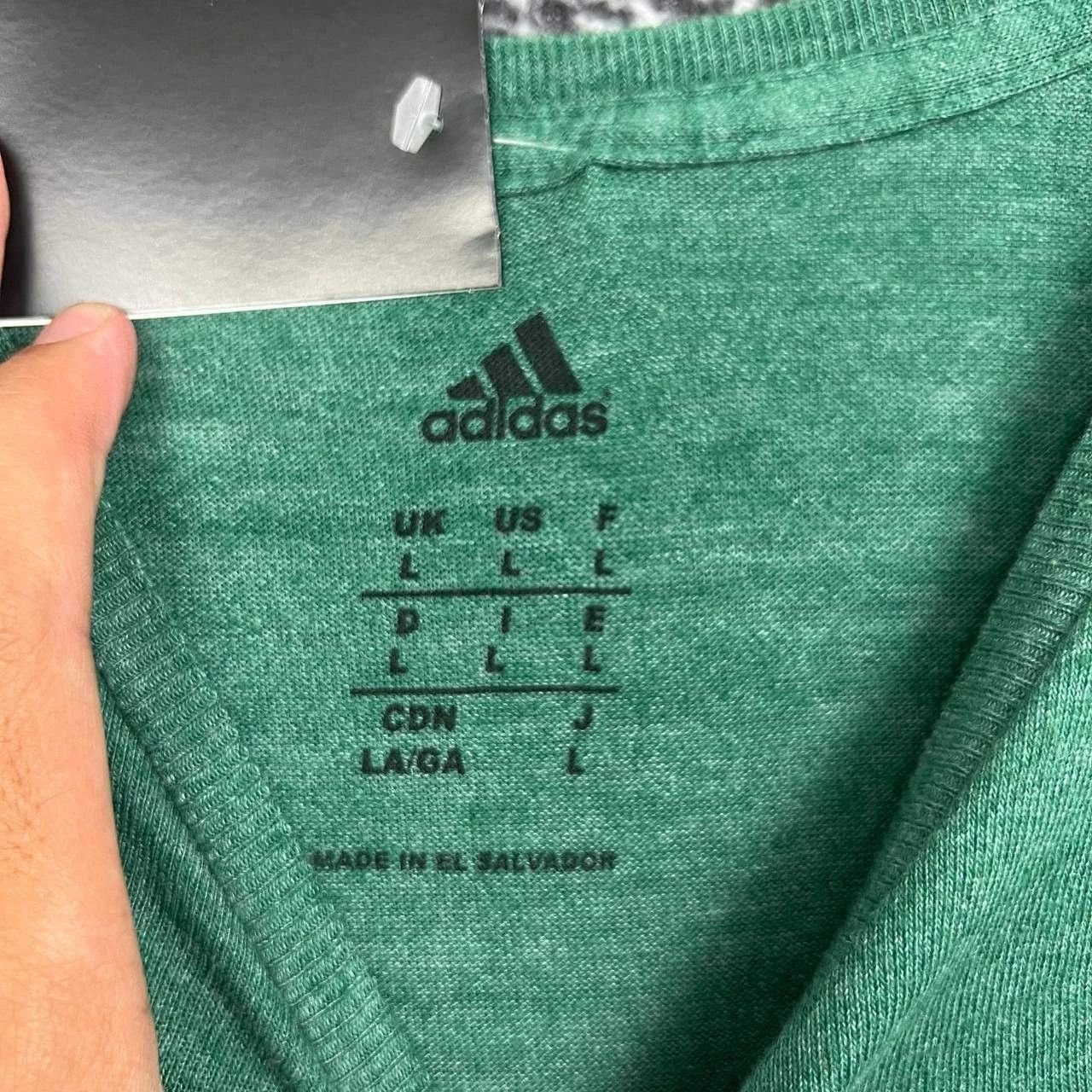 Adidas Miami Hurricanes Shirt Men Short Sleeve Crew Neck New L Size US L / EU 52-54 / 3 - 6 Thumbnail