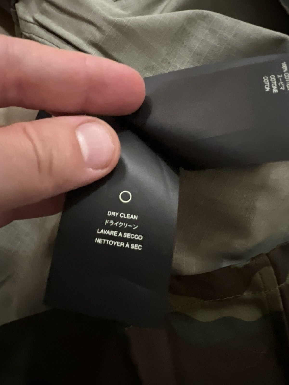 Fear of God FEAR OF GOD Camo Flyweight Jacket size M Size US M / EU 48-50 / 2 - 7 Thumbnail