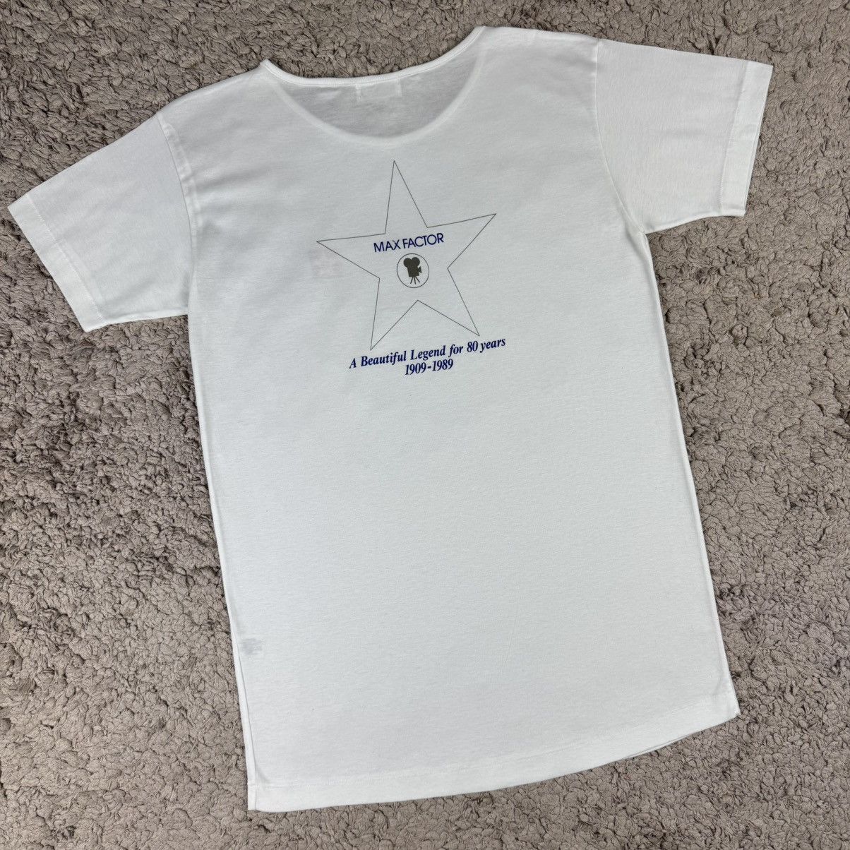 Japanese Brand Vintage Japanese Brand Max Factor Star T-shirt Size US M / EU 48-50 / 2 - 3 Thumbnail
