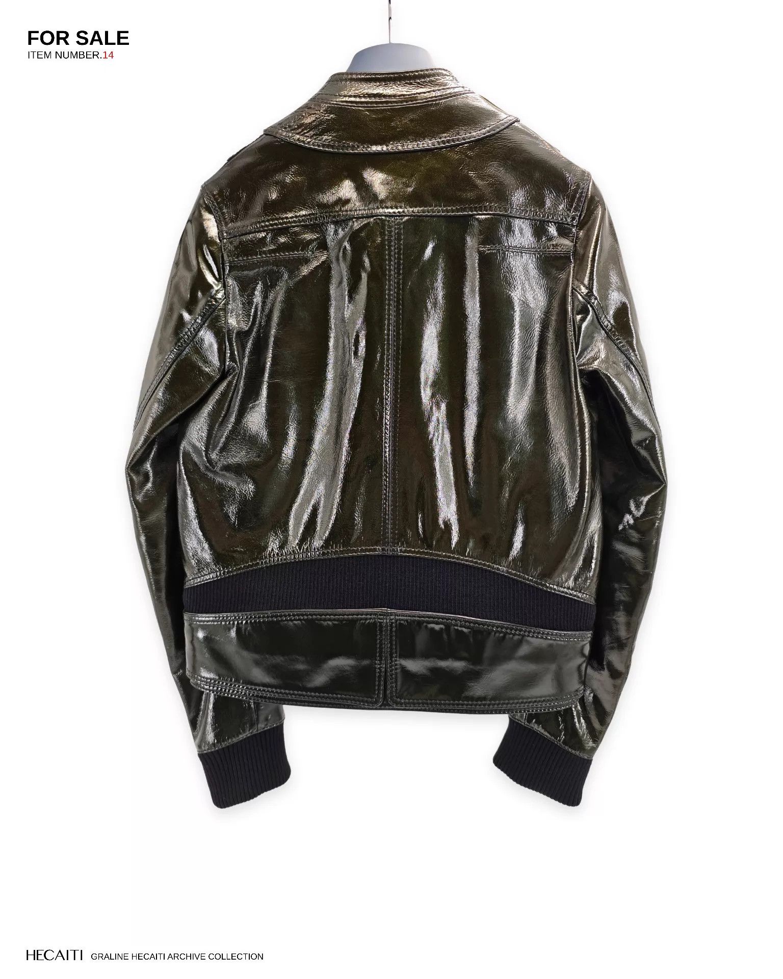 Dior Dior Homme 05FW KVA Napoleon Lacquered Armor Jacket 44 Size US S / EU 44-46 / 1 - 5 Thumbnail