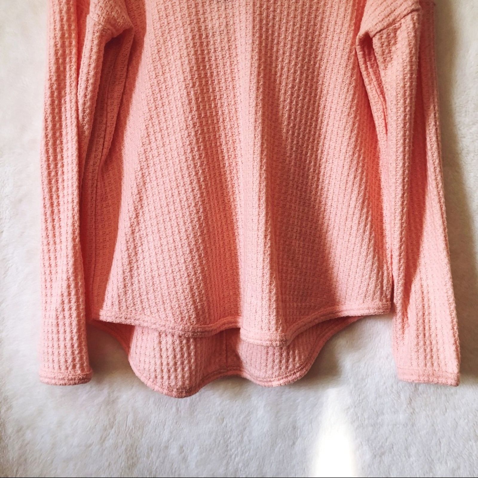 Other Cupio Blush Peach Soft High Low Hoodie Size S / US 4 / IT 40 - 11 Thumbnail