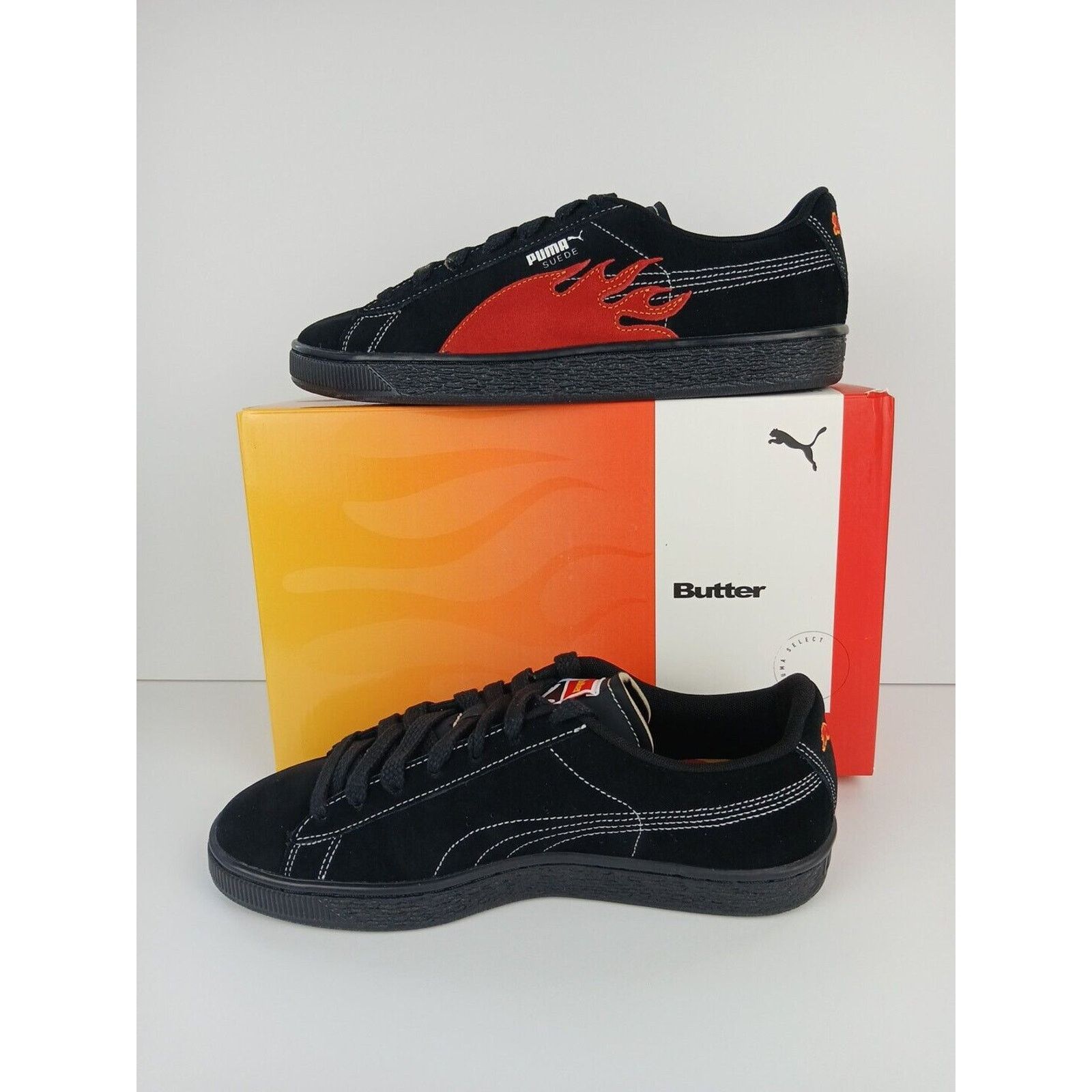 Puma Puma Suede Classic Butter Goods Men Sz 8 BLK Suede Sneakers Size US 8 / EU 41 - 5 Thumbnail