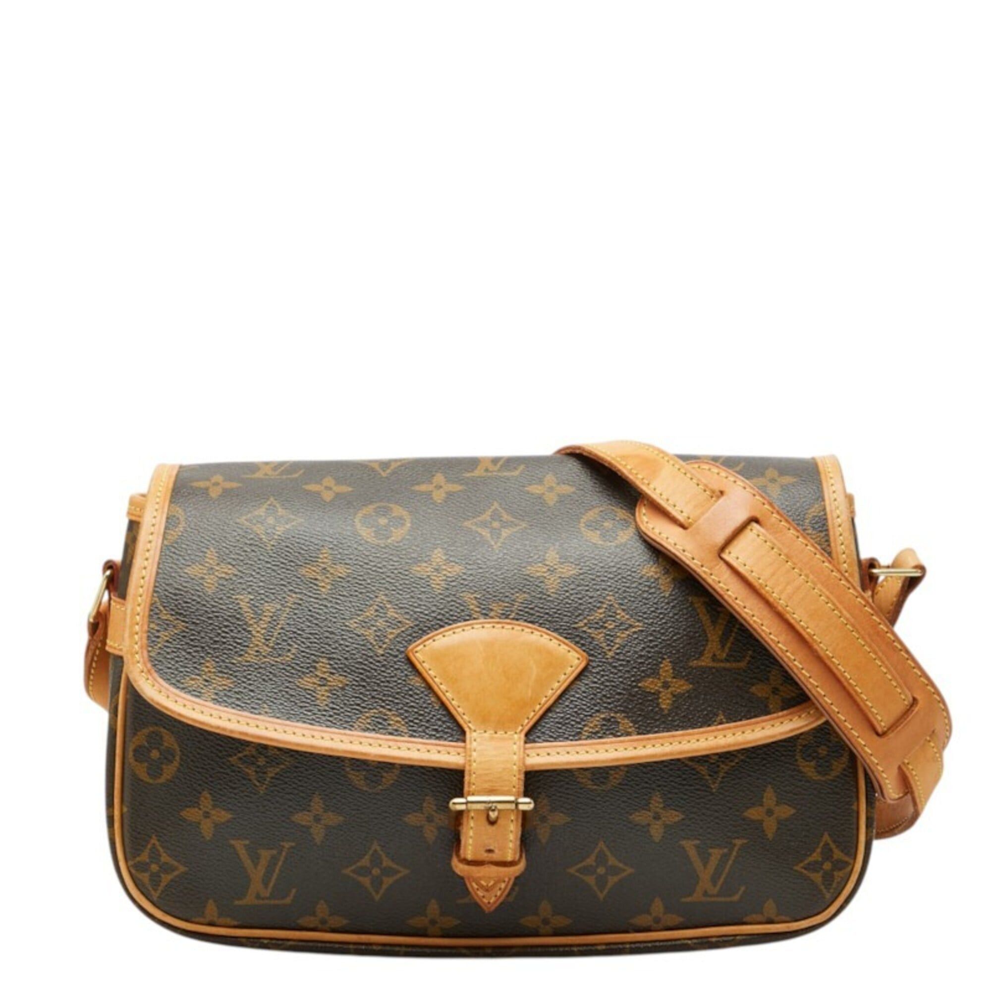 Louis Vuitton Louis Vuitton Monogram Sologne Crossbody Shoulder Bag M42250 Brown Leather Women's LOUIS VUITTON Size ONE SIZE - 1 Thumbnail