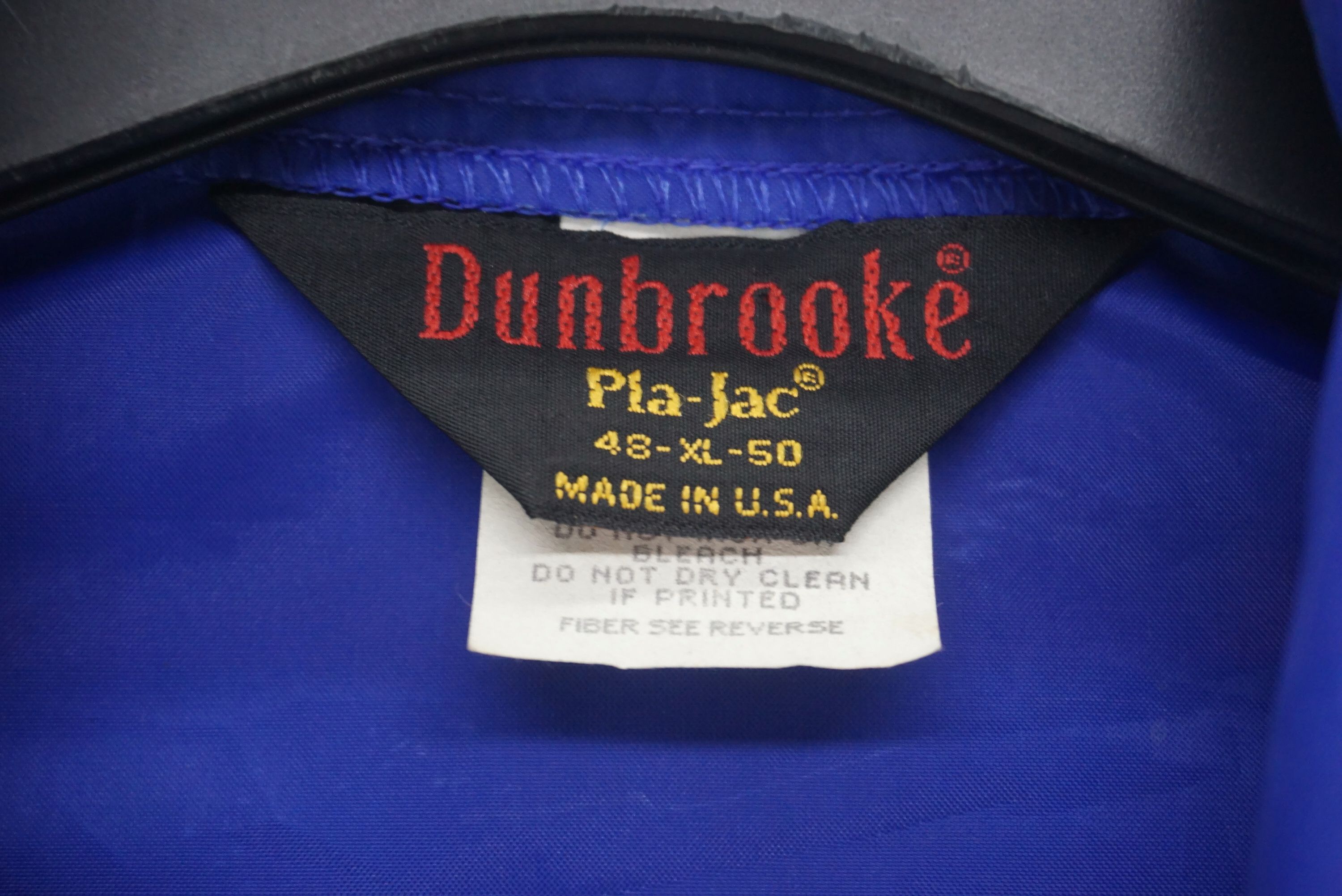 Dunbrooke Vintage 1992 Golf Tournament USA Made Pla-Jac Coach Jacket Size US XL / EU 56 / 4 - 5 Thumbnail