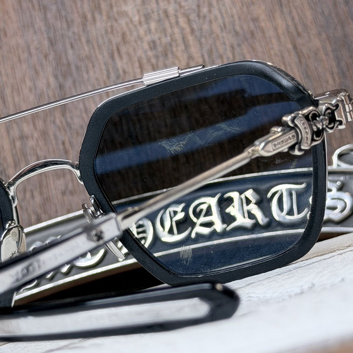 Chrome Hearts Chrome Hearts HOTATION 1/1 Sunglasses Size ONE SIZE - 13 Thumbnail