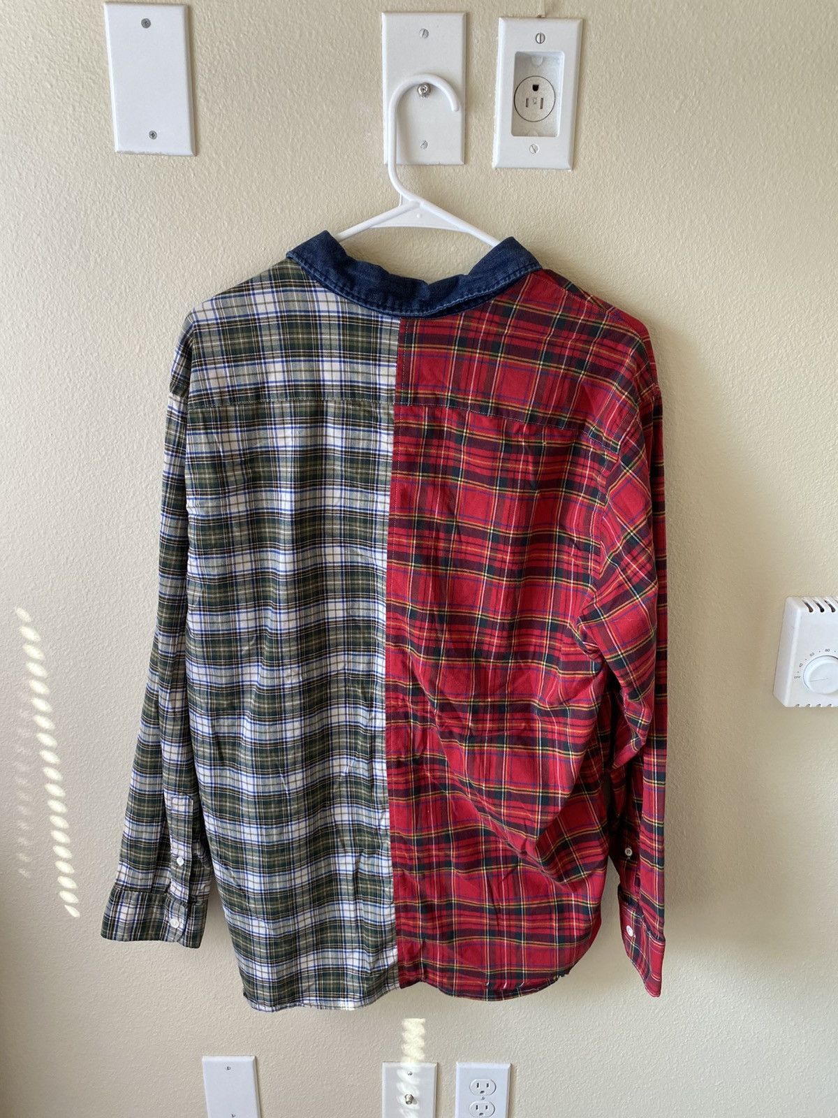 Levi's Levi’s Split-Colored Flannel with Denim Collar Size US L / EU 52-54 / 3 - 2 Thumbnail