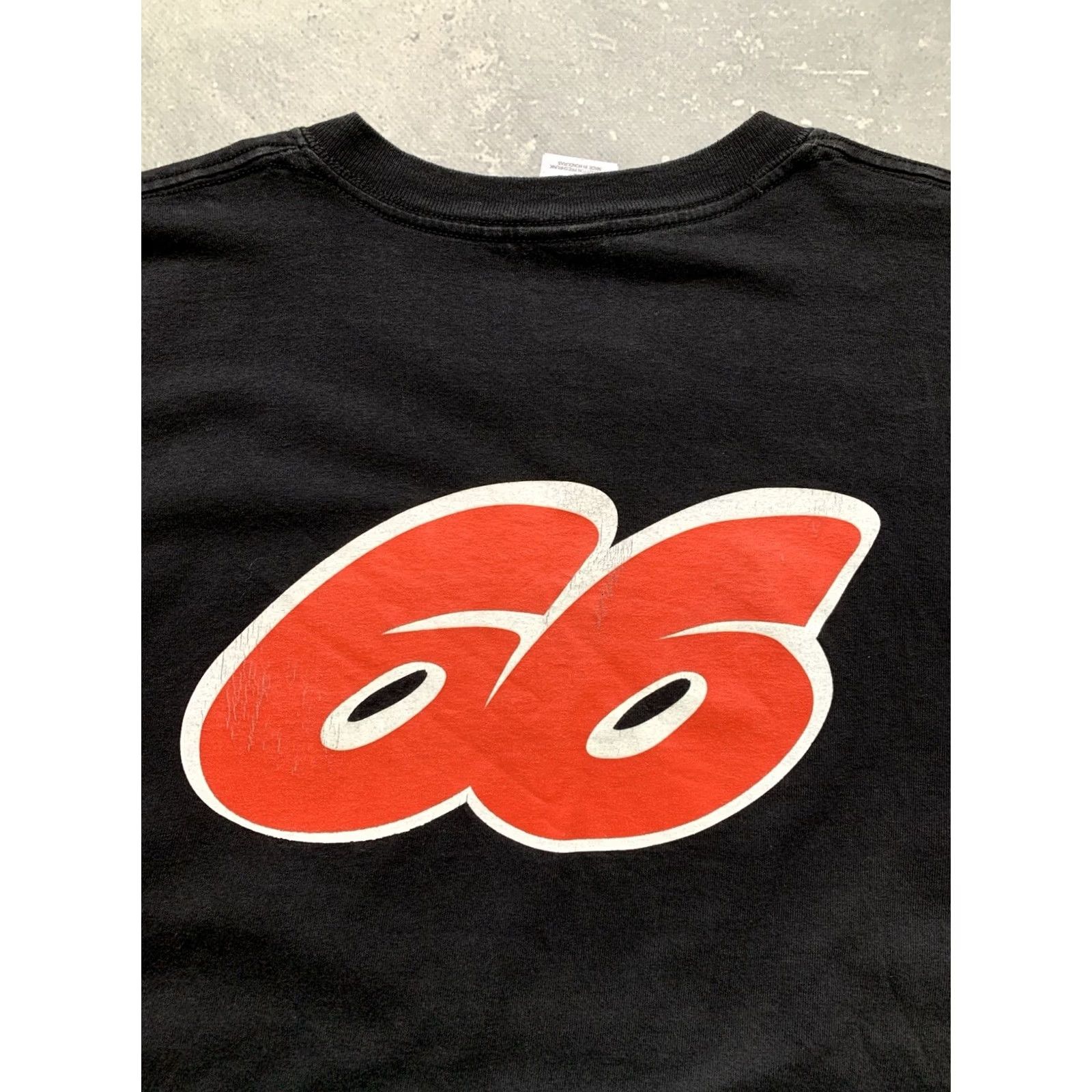 Vintage VINTAGE Kawasaki NINJA 66 RACING TEE T SHIRT Mens XL Black Graphic Print Crew Neck Short Sleeve Cotton Shirt Size US XL / EU 56 / 4 - 5 Thumbnail