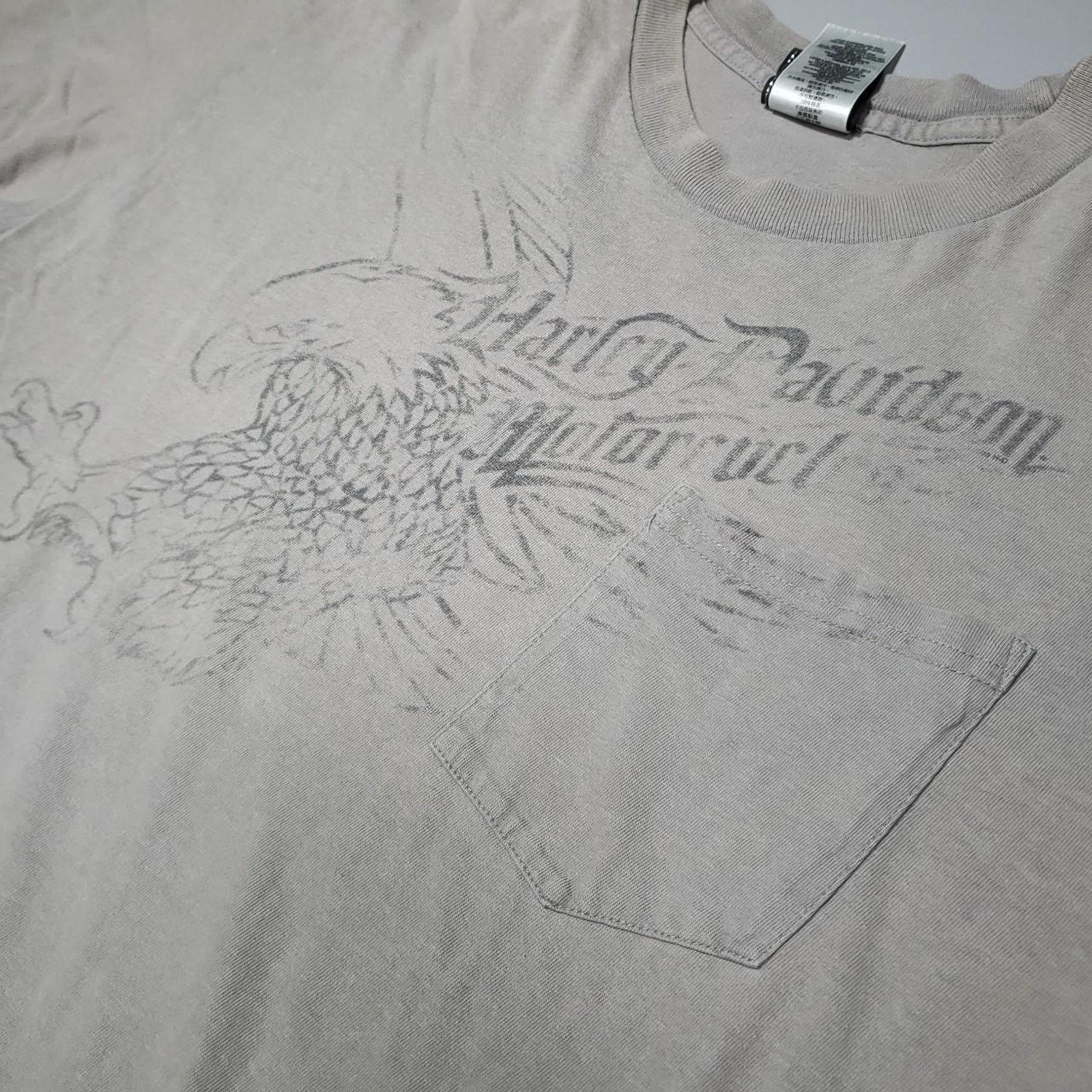 Harley Davidson Vintage Harley Davidson graphic pocket tee Mens XL Size US XL / EU 56 / 4 - 3 Thumbnail