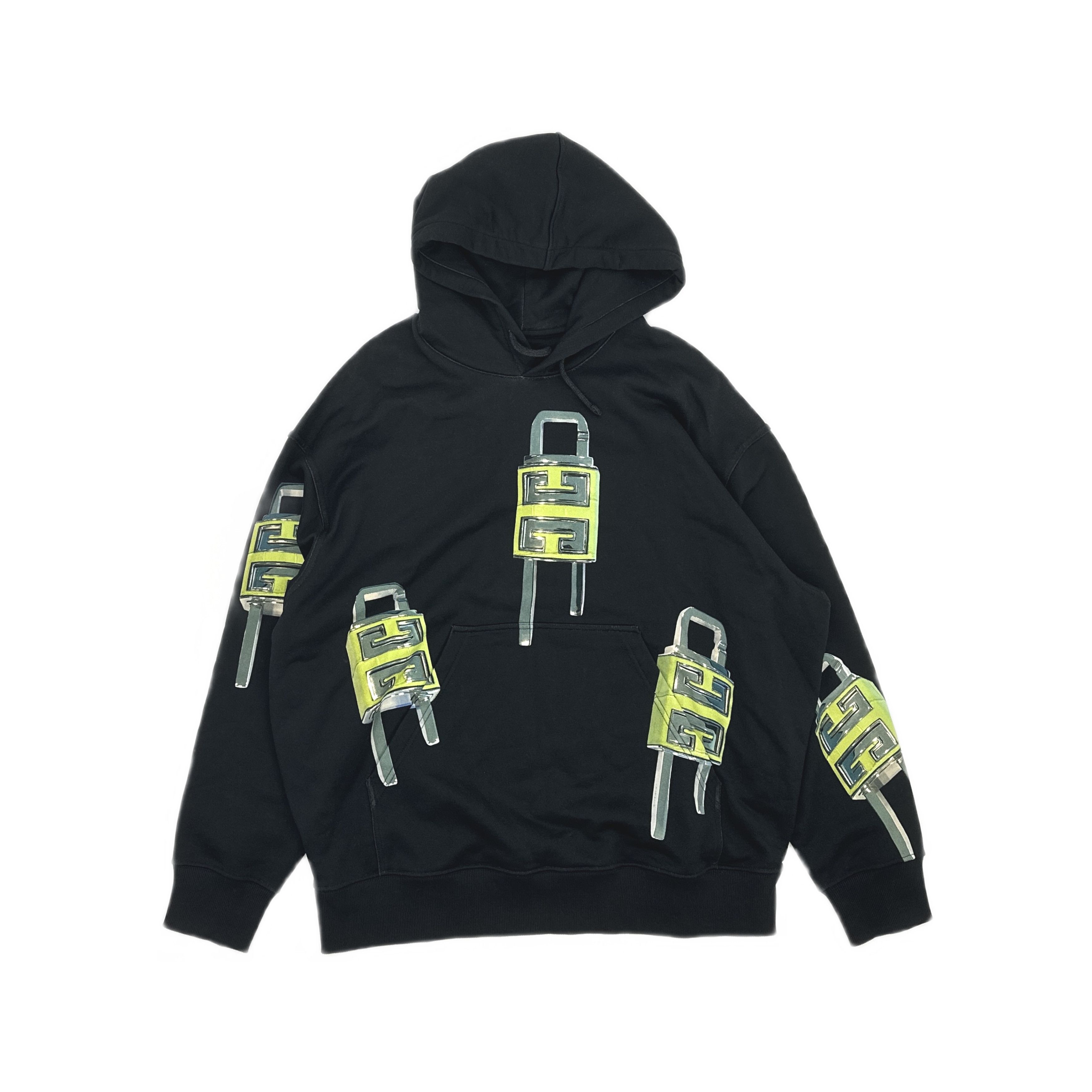 Givenchy Givenchy Padlock Print Hoodie Size S Size US S / EU 44-46 / 1 - 1 Thumbnail