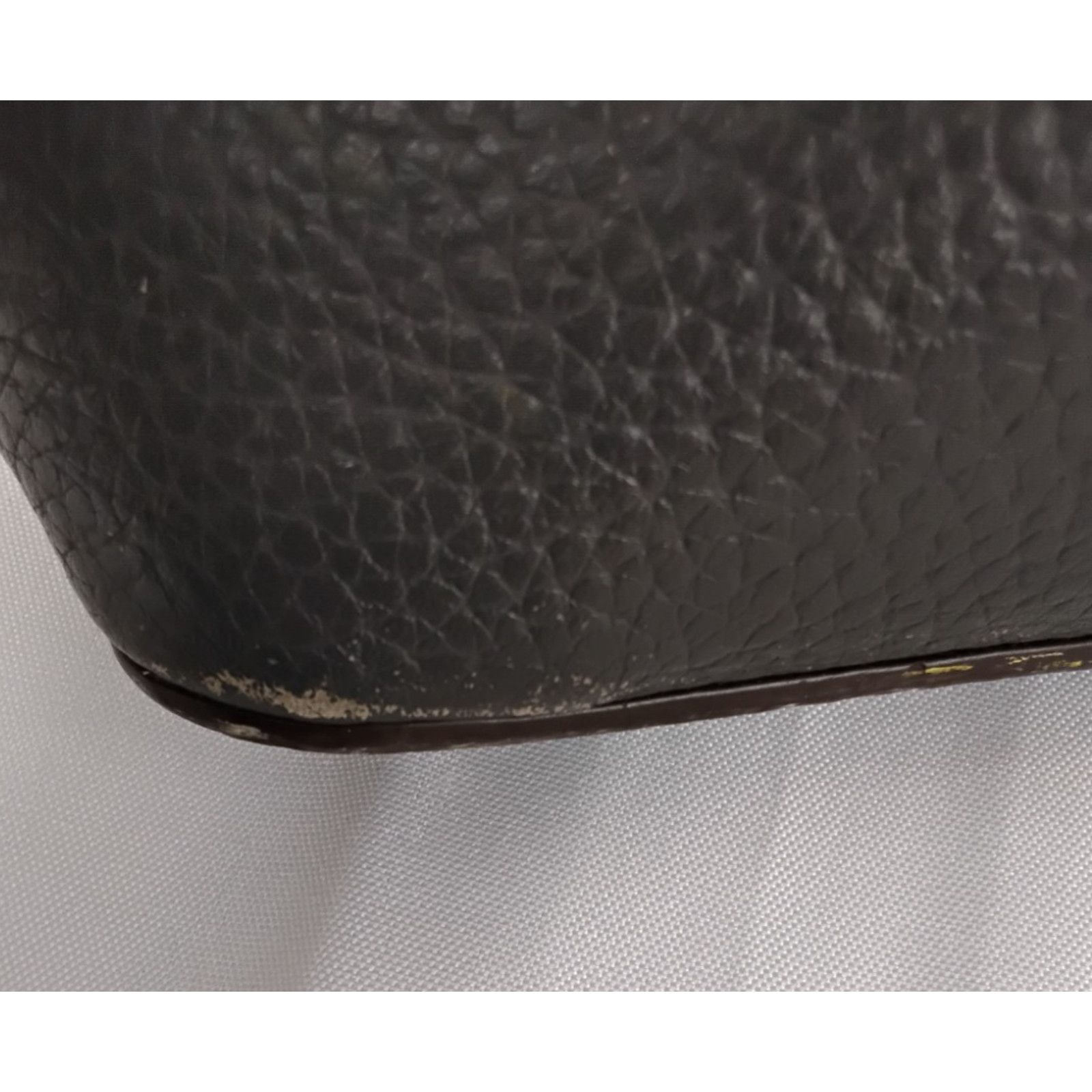 Dooney & Bourke Dooney & Bourke Domed Crossbody Bag Gray/Brown Leather Purse Size ONE SIZE - 8 Thumbnail