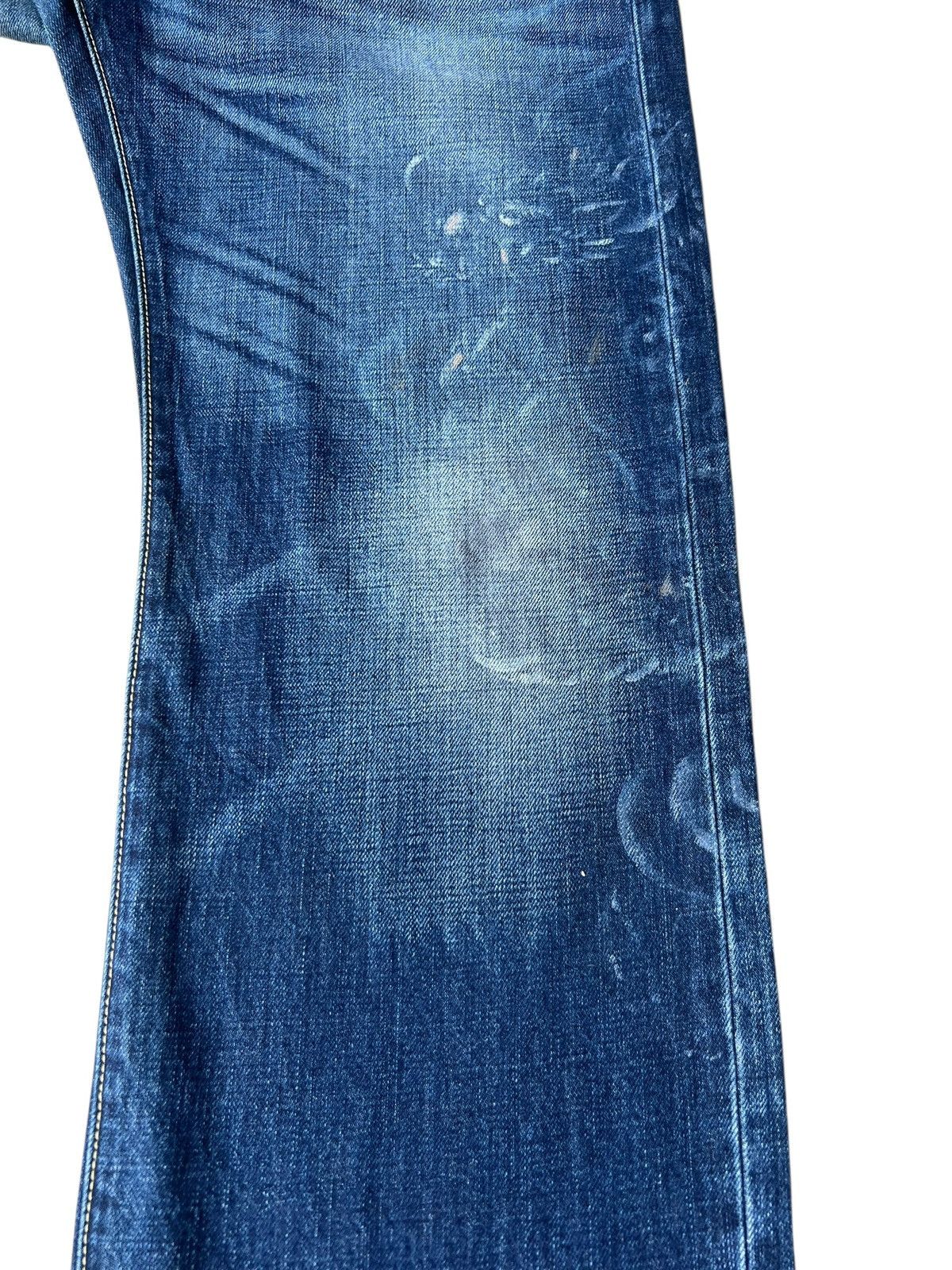 Eternal ETERNAL Japan Fade Clawmark Denim Painter Jeans Straight Cut Size US 36 / EU 52 - 12 Thumbnail