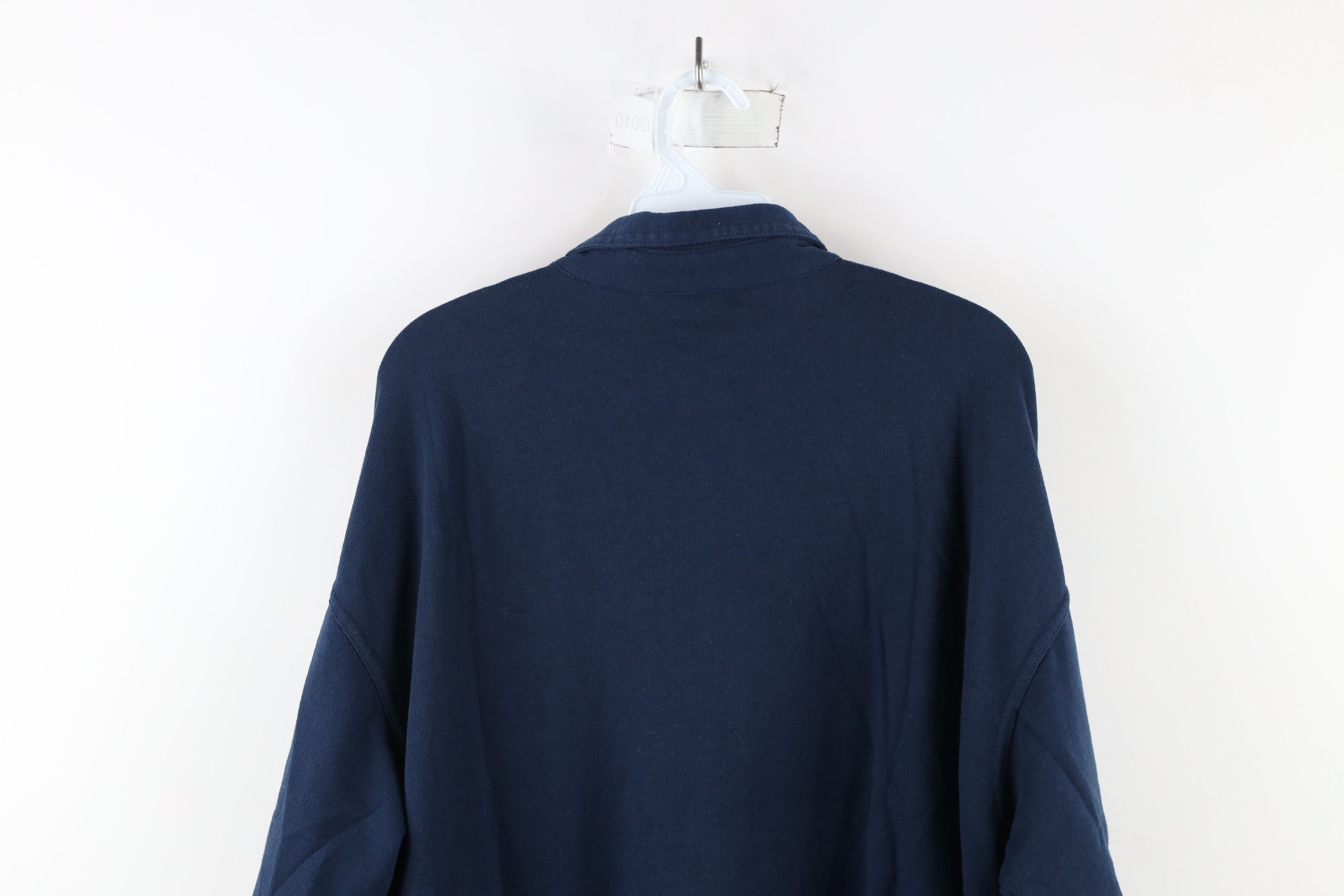 Vintage Vintage 90s Streetwear Block Collared Pullover Polo Shirt Size US L / EU 52-54 / 3 - 8 Thumbnail