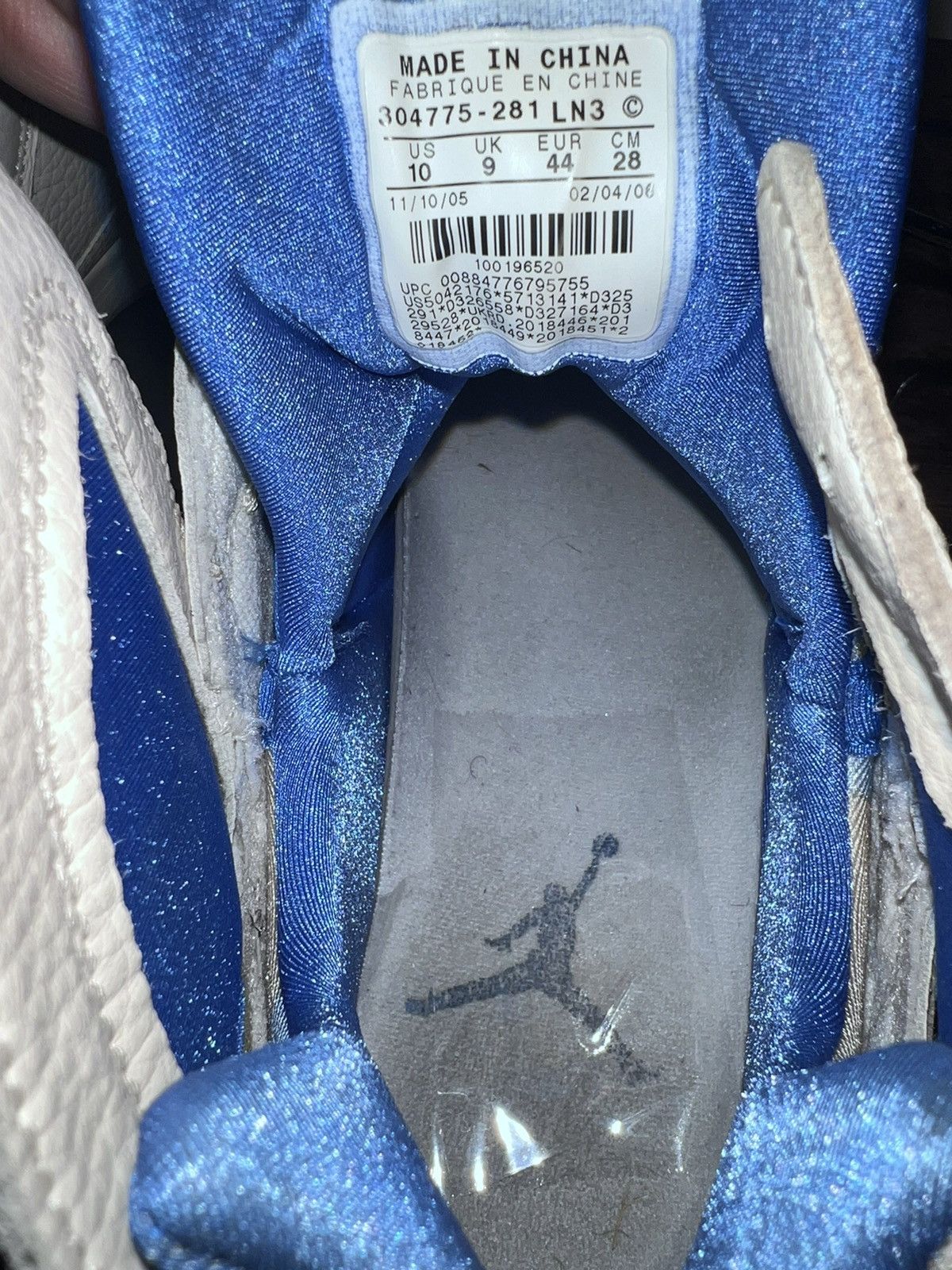 Jordan Brand Jordan 7 pacific blue Size US 10 / EU 43 - 7 Thumbnail