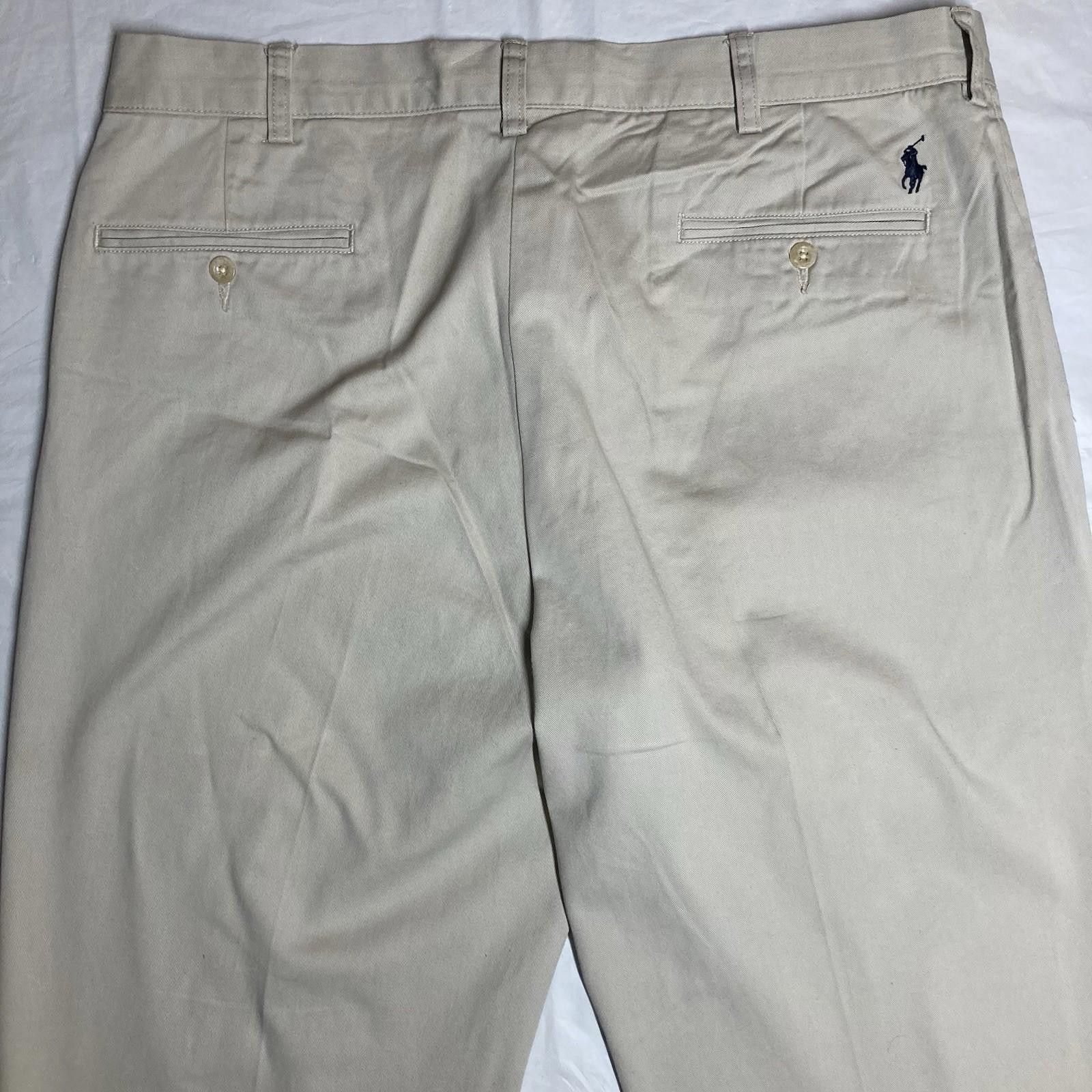 Polo Ralph Lauren Men’s Size 36 x 32 Polo Ralph Lauren Light Tan Preston Pants Size US 36 / EU 52 - 8 Thumbnail