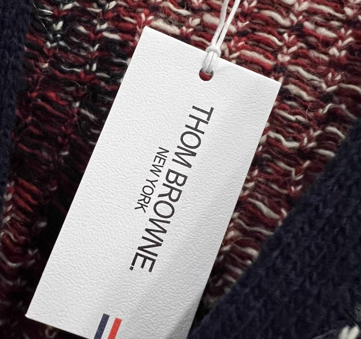 Thom Browne Thom Browne Color-block Intarsia Knit Cardigan J41 Size M / US 6-8 / IT 42-44 - 3 Thumbnail