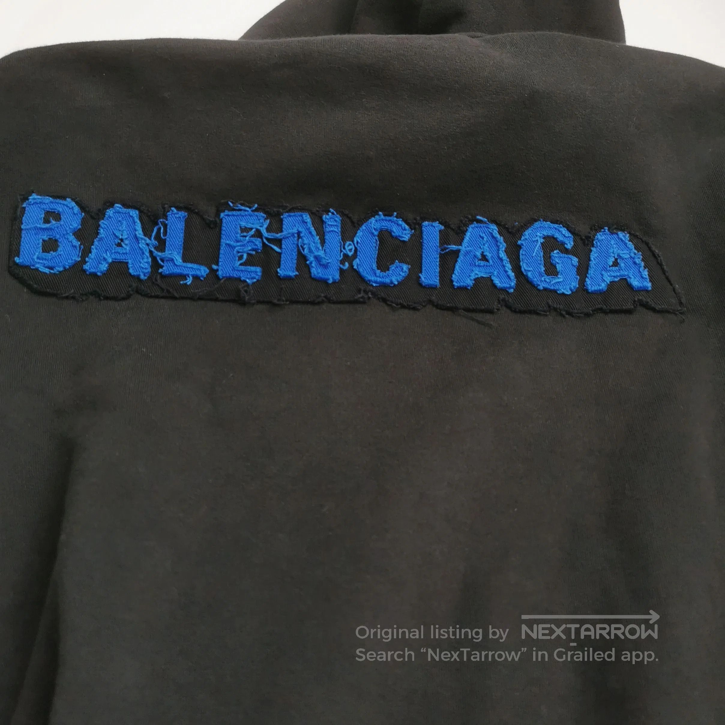 Balenciaga Balenciaga Size S Cotton Logo Hoodie. Size S / US 4 / IT 40 - 2 Thumbnail