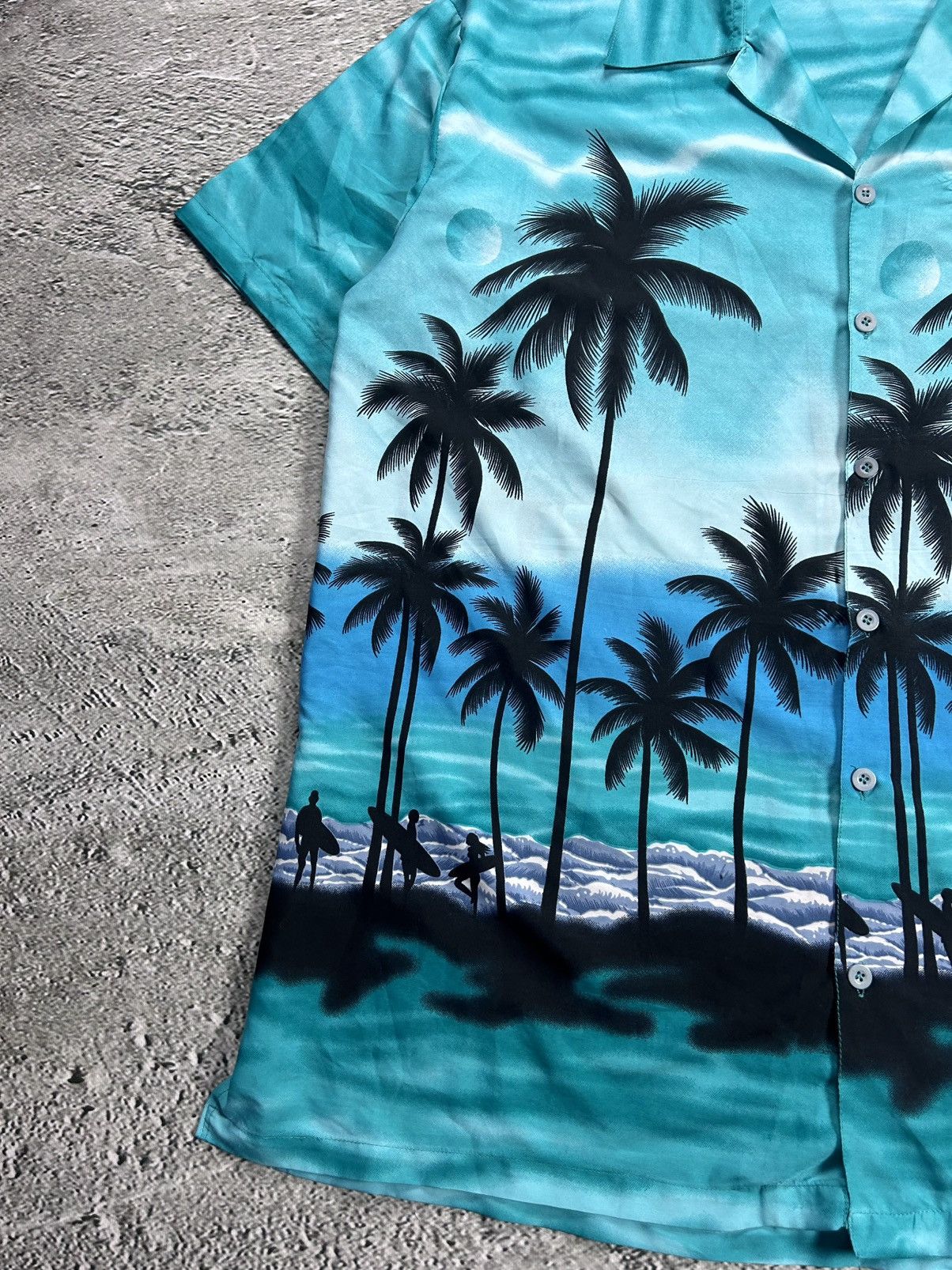 Vintage Hawaiian Shirt vintage Don Amigo palms beach sea summer Size US XL / EU 56 / 4 - 3 Thumbnail