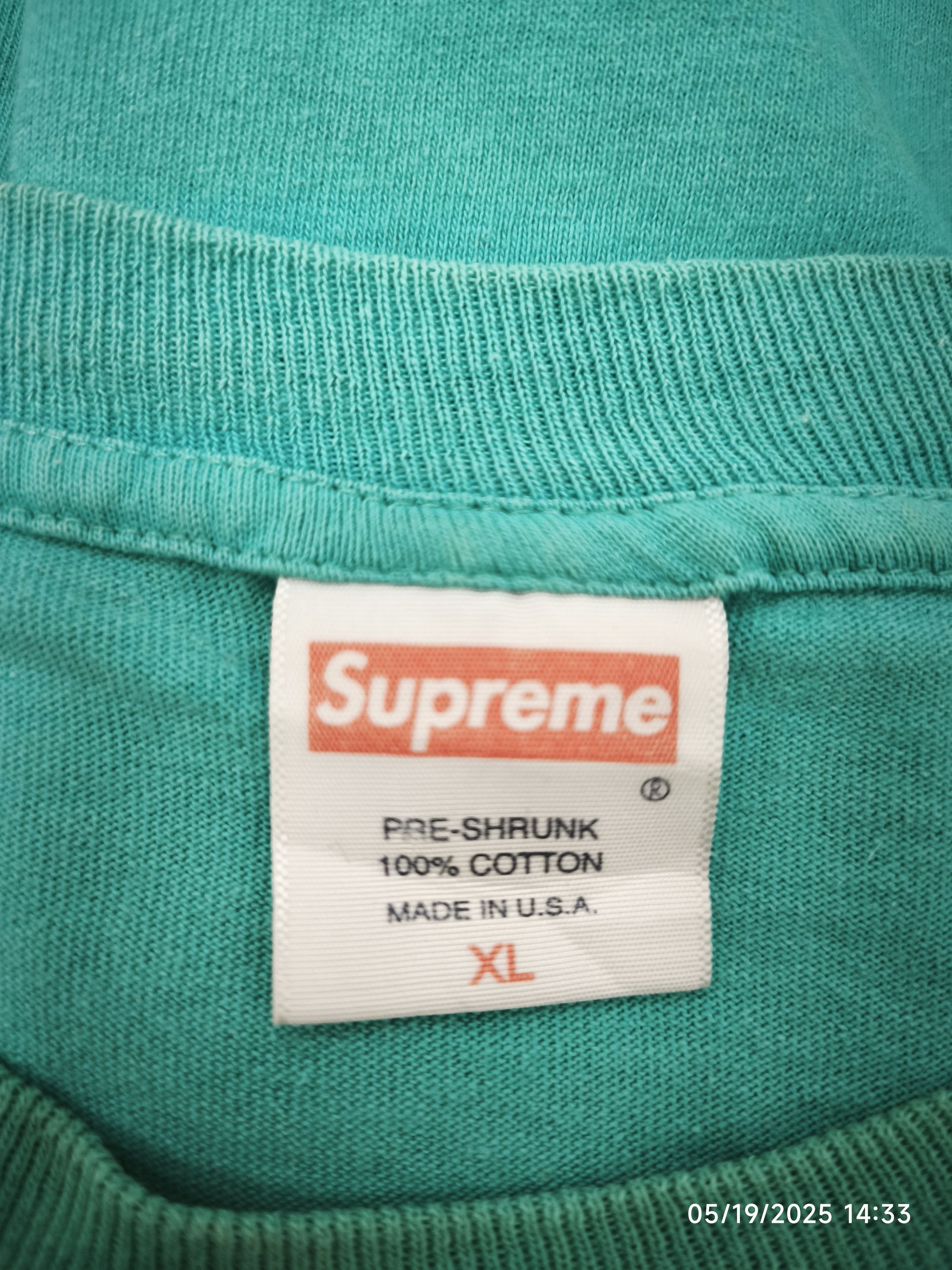 Supreme supreme tshirts oversize Size US XL / EU 56 / 4 - 4 Thumbnail