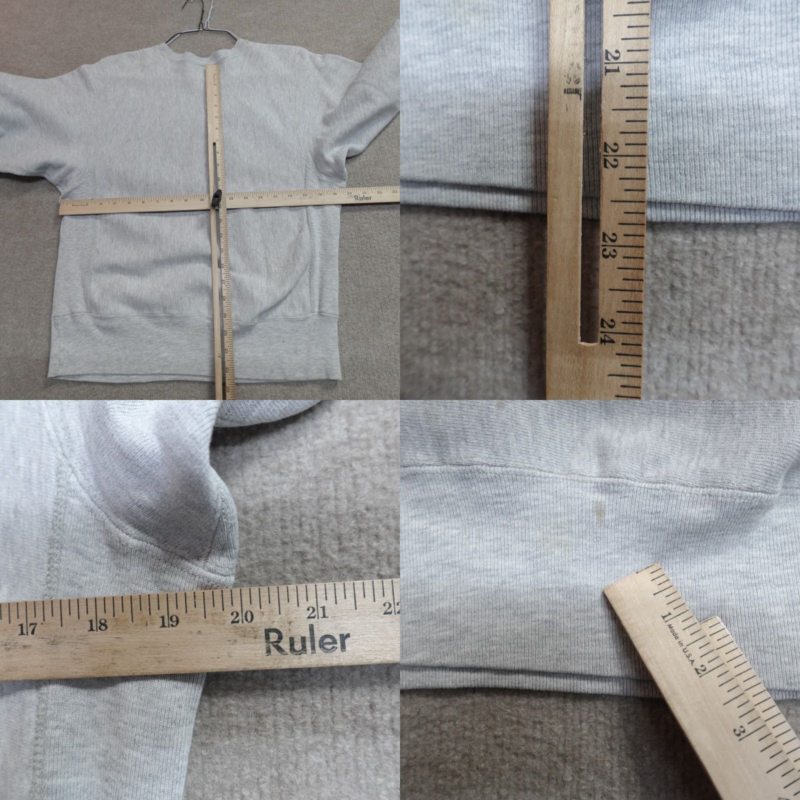 Champion VINTAGE Champion Sweatshirt Small Gray Champion Reverse Weave Men S Pullover Cotton Blend 8:42/S Size US S / EU 44-46 / 1 - 8 Thumbnail