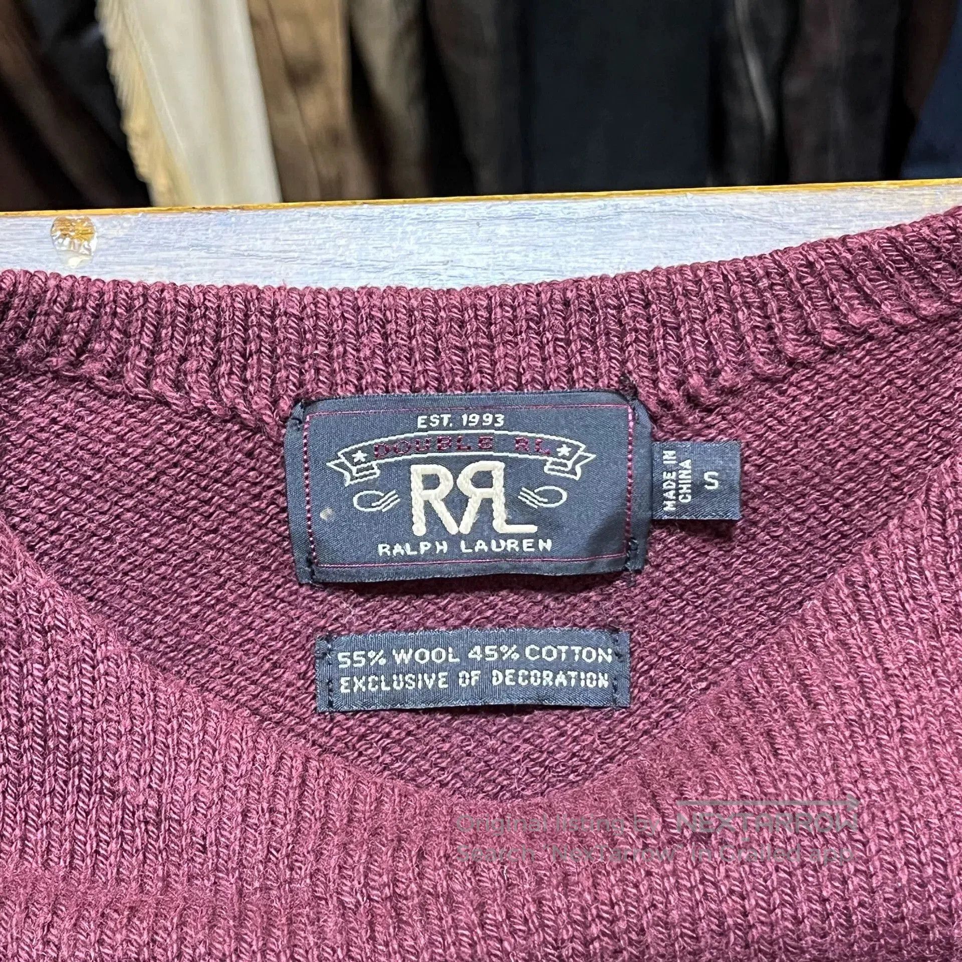 RRL Ralph Lauren RRL Double RL Knit Sweater Coat. Size US S / EU 44-46 / 1 - 3 Thumbnail
