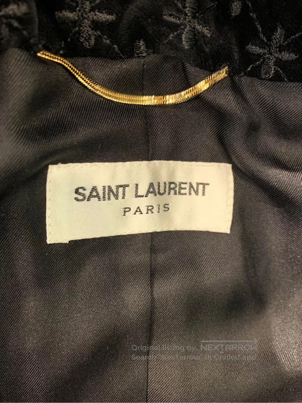 Saint Laurent Paris Saint Laurent Star Pattern Short Jacket. Size XS / US 0-2 / IT 36-38 - 3 Thumbnail