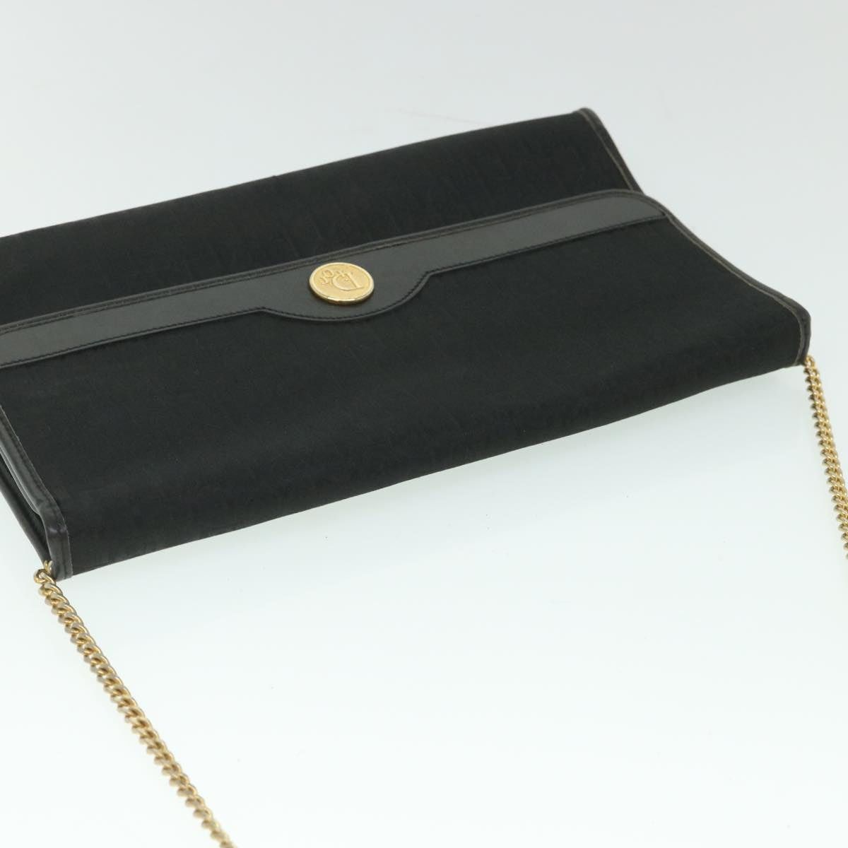 Dior DIOR Trotter Canvas Chain Shoulder Bag Black Size ONE SIZE - 6 Thumbnail