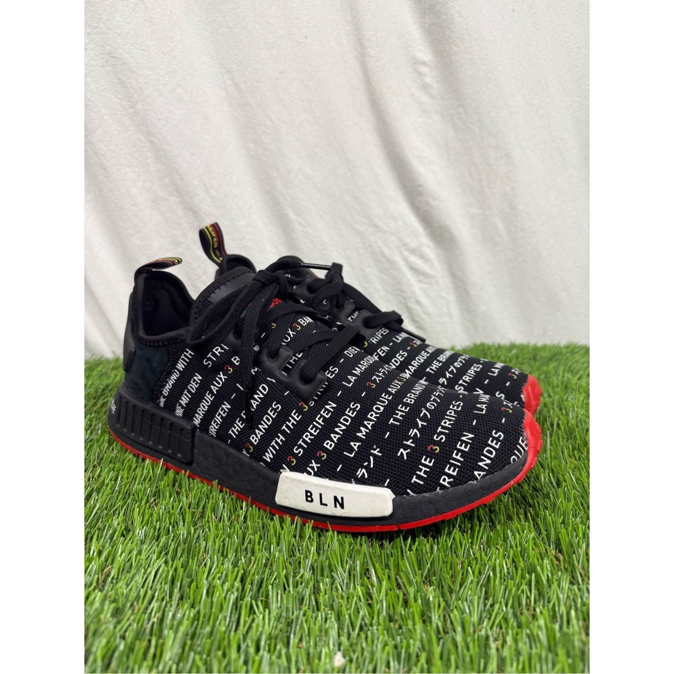 Adidas Adidas NMD R1 Mens Size 11.5 EG6363 Black Red Sneakers Size US 11.5 / EU 44-45 - 1 Thumbnail