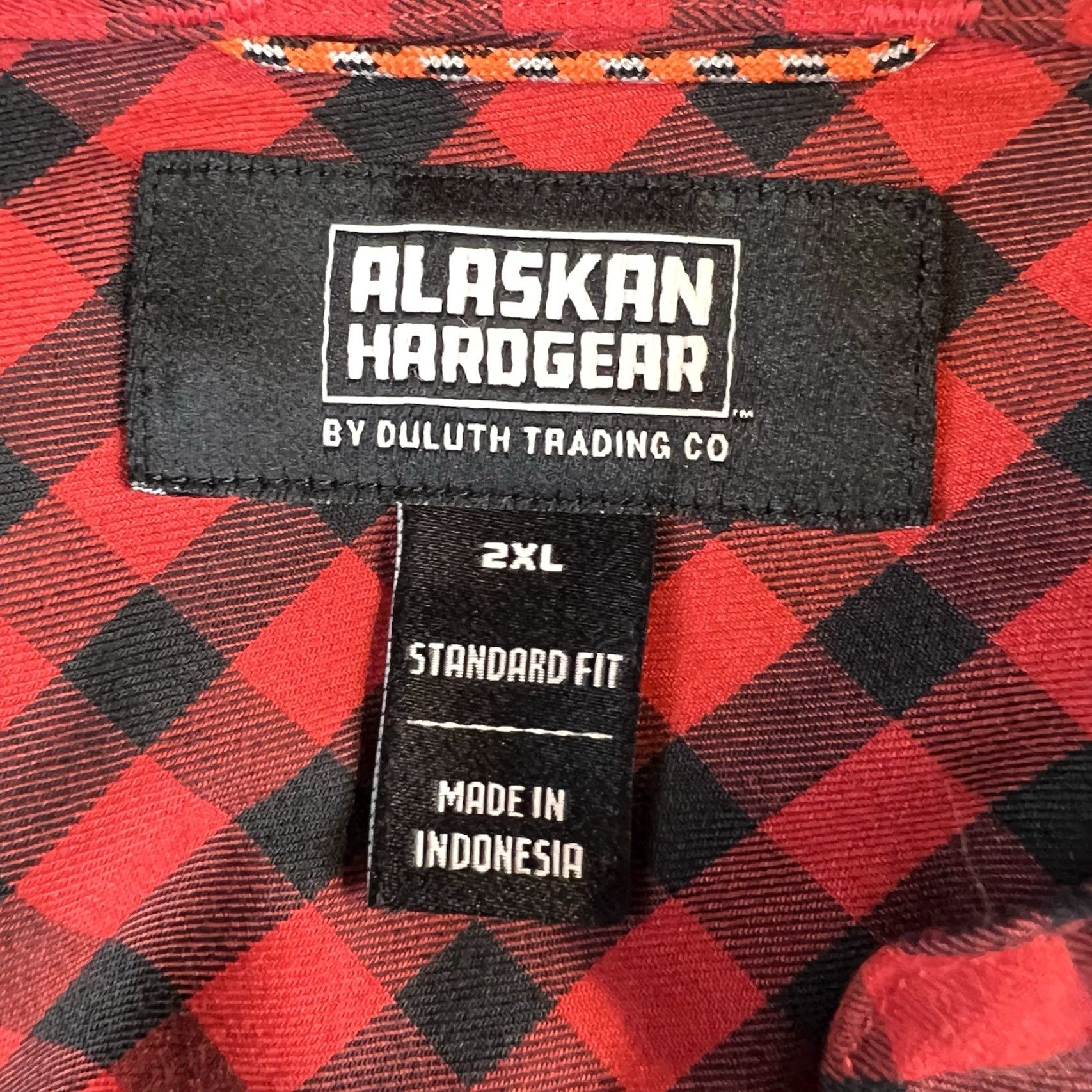 Duluth Trading Company Duluth Trading Alaskan Hardgear Shirt Men XL Wool Blend Button Buffalo Check Multicolor Long Sleeve Regular Button-Down Collar Size US XL / EU 56 / 4 - 3 Thumbnail