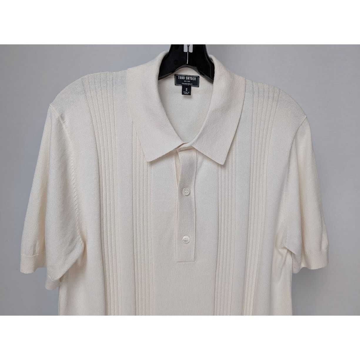 Todd Snyder o1rshd1 CC20 Polo Shirt in Bisque Size US S / EU 44-46 / 1 - 4 Thumbnail