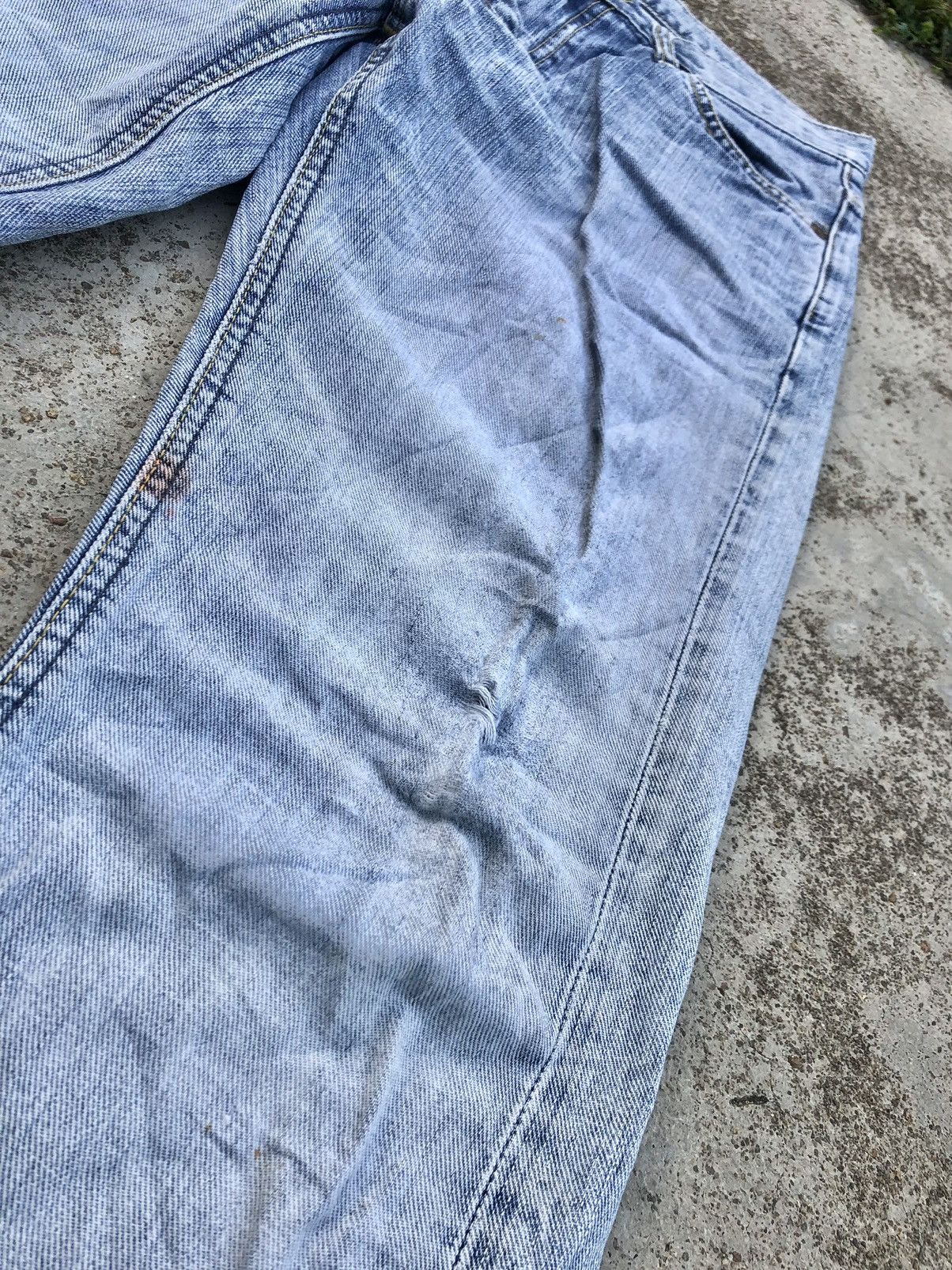 Lee FLARED DISTRESSED DENIM BY LEE Size US 30 / EU 46 - 2 Thumbnail