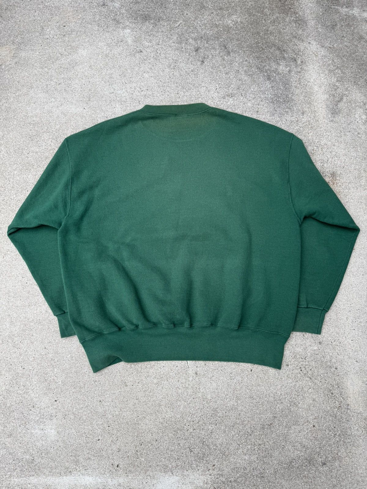 USA Olympics × Vintage Vintage 90s USA Olympics Faded Green Sweatshirt Men’s XL Size US XL / EU 56 / 4 - 2 Thumbnail