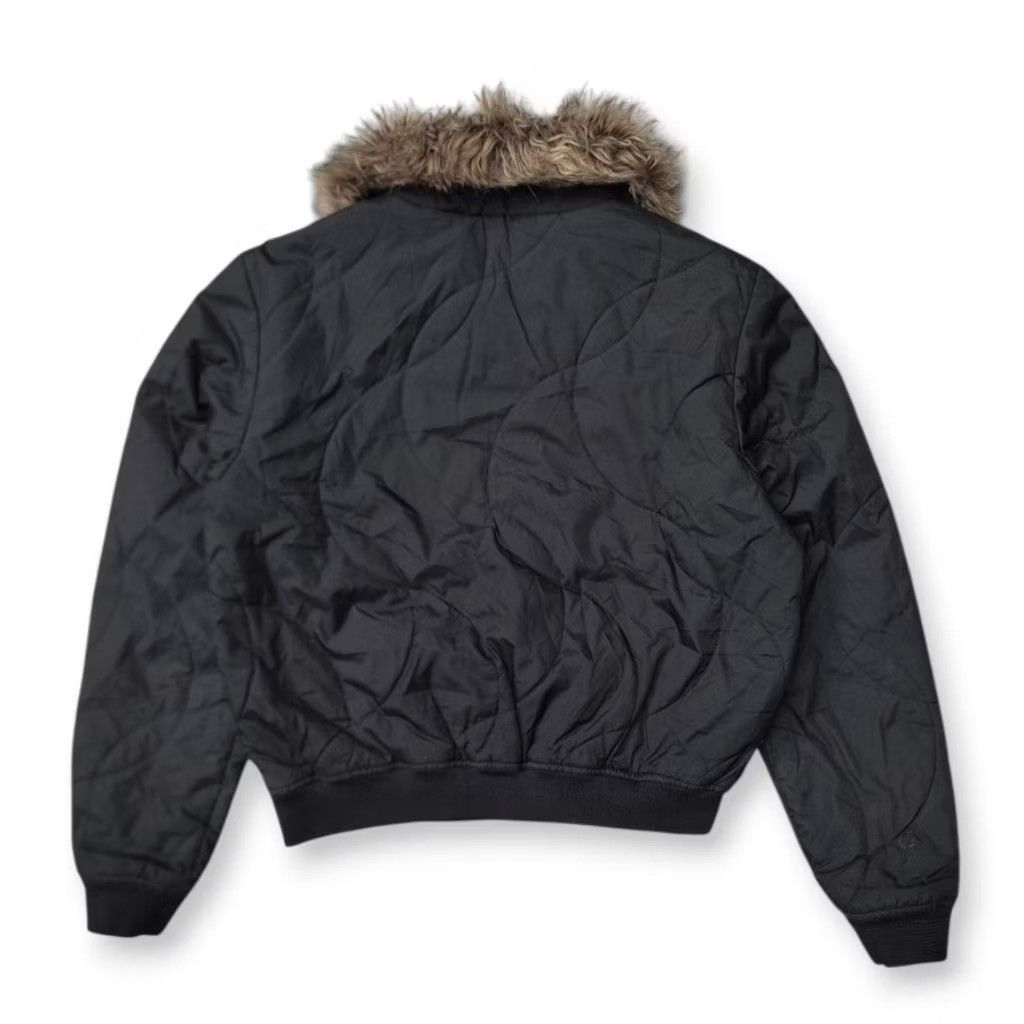 DKNY DKNY ACTIVE FUR COLLAR BOMBERS JACKET Size US L / EU 52-54 / 3 - 6 Thumbnail
