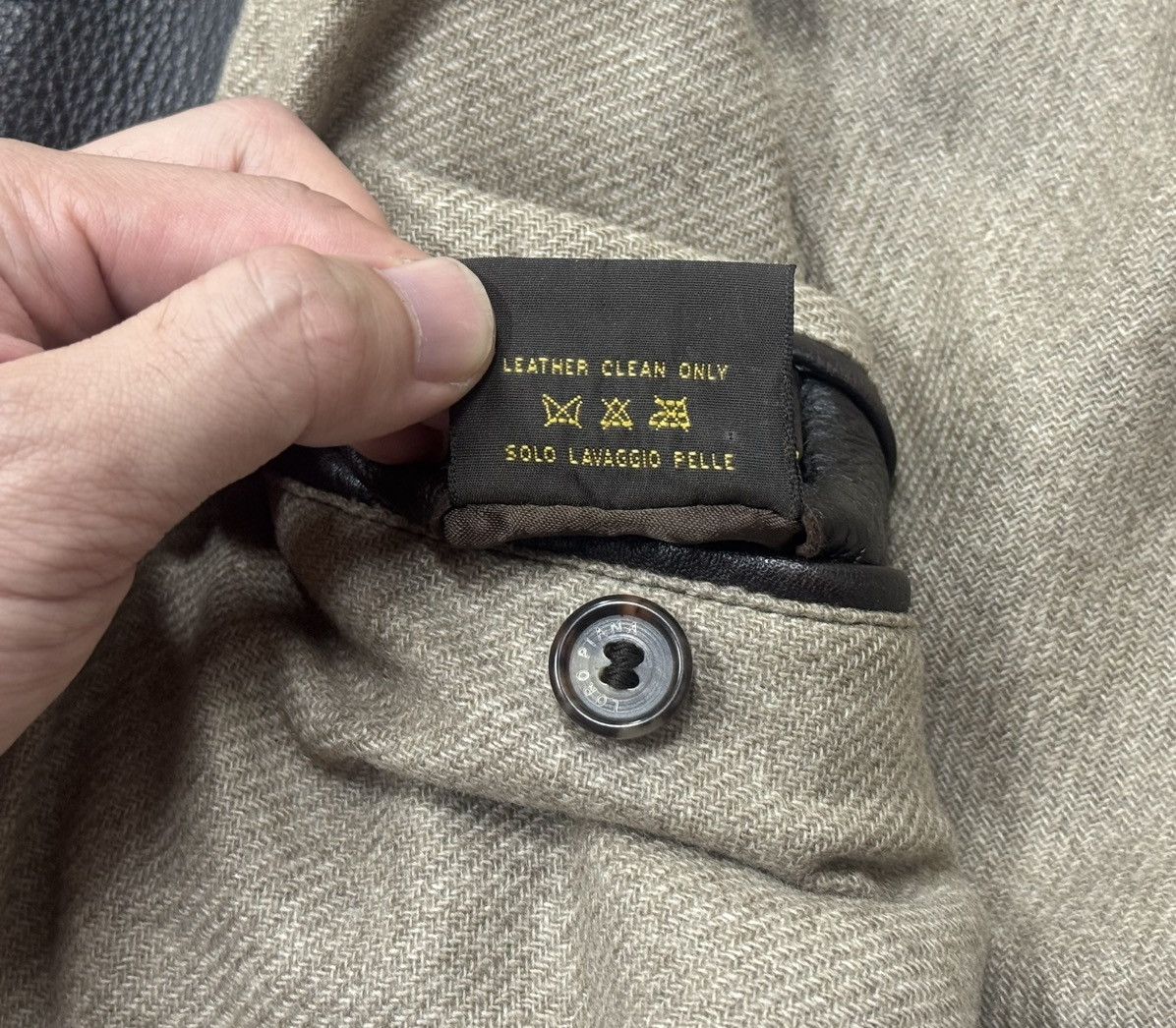 Loro Piana Loro Piana Horesy Leather Coat（Deerskin/cashmere） Size US L / EU 52-54 / 3 - 16 Thumbnail