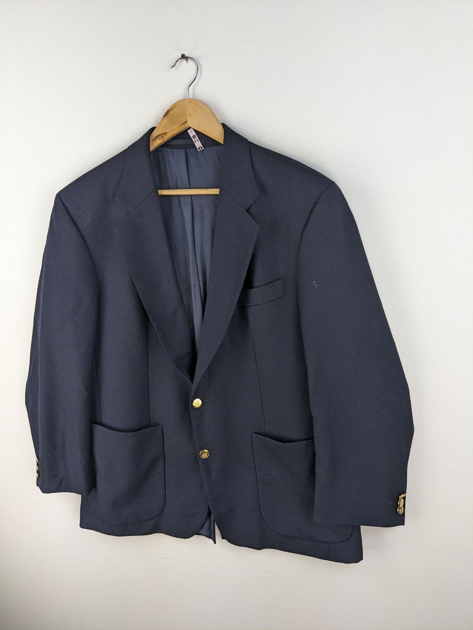 Burberry Burberry Wool Blazer Made In England Size 52S - 2 Thumbnail