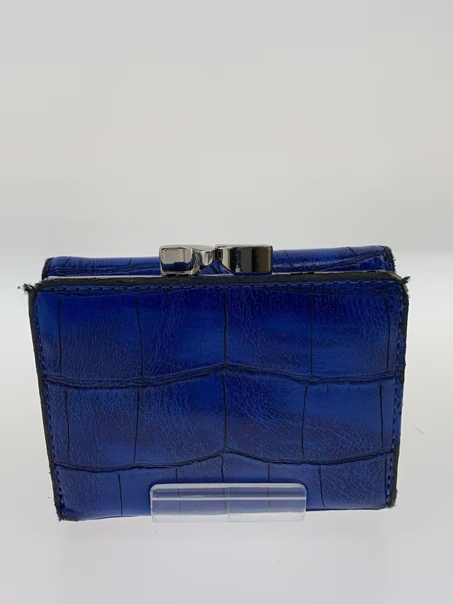 Vivienne Westwood Crocodile Embossed Leather Orb Wallet Size ONE SIZE - 2 Thumbnail