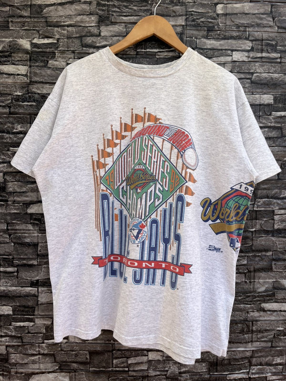 MLB × Salem Sportswear × Vintage Vintage WolrdSeries MLB 90’s Tee Size US L / EU 52-54 / 3 - 1 Thumbnail