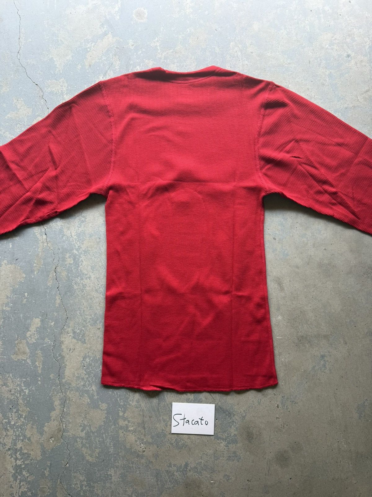 Hanes × Supreme Supreme x Hanes Bone Thermal Crew Red FW21 Size US S / EU 44-46 / 1 - 6 Thumbnail