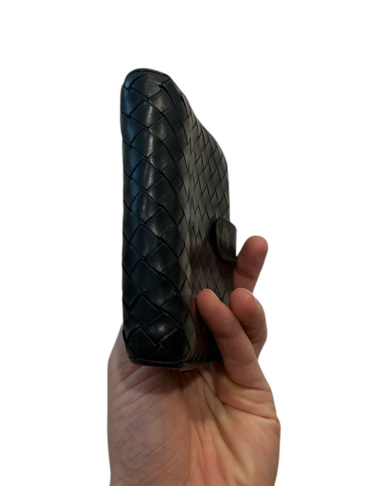 Bottega Veneta Bottega Veneta black quilted mens bifold Size ONE SIZE - 3 Thumbnail